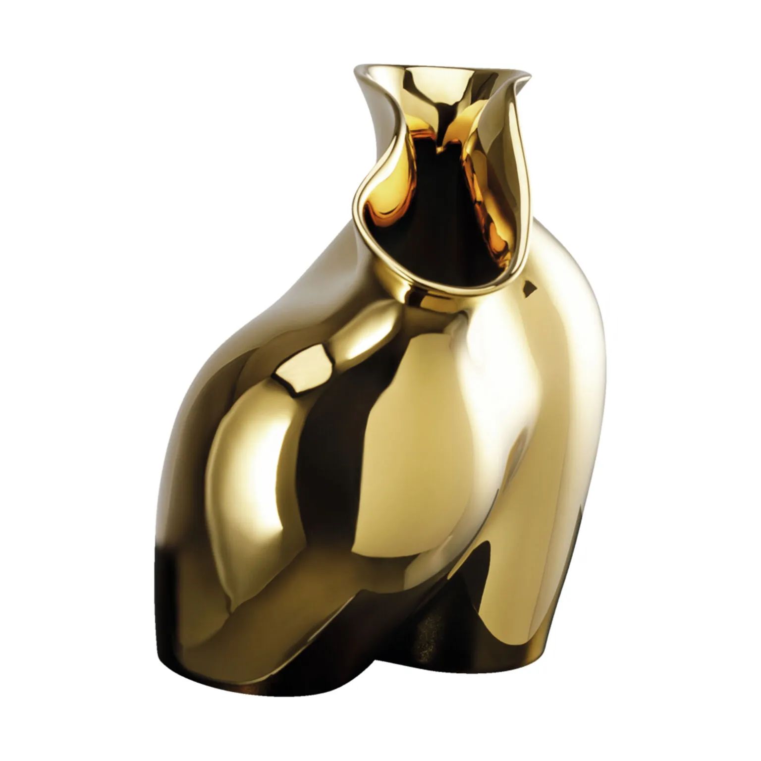 Rosenthal Vaser La Chute Vase i Guld, 24,5 cm, 1