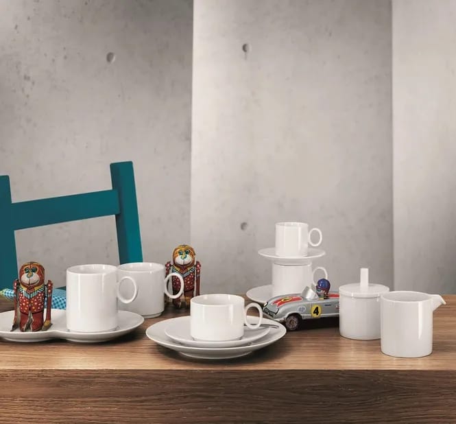 Rosenthal Krus og kopper med hank Loft Krus i Hvid, 28 cl, 3