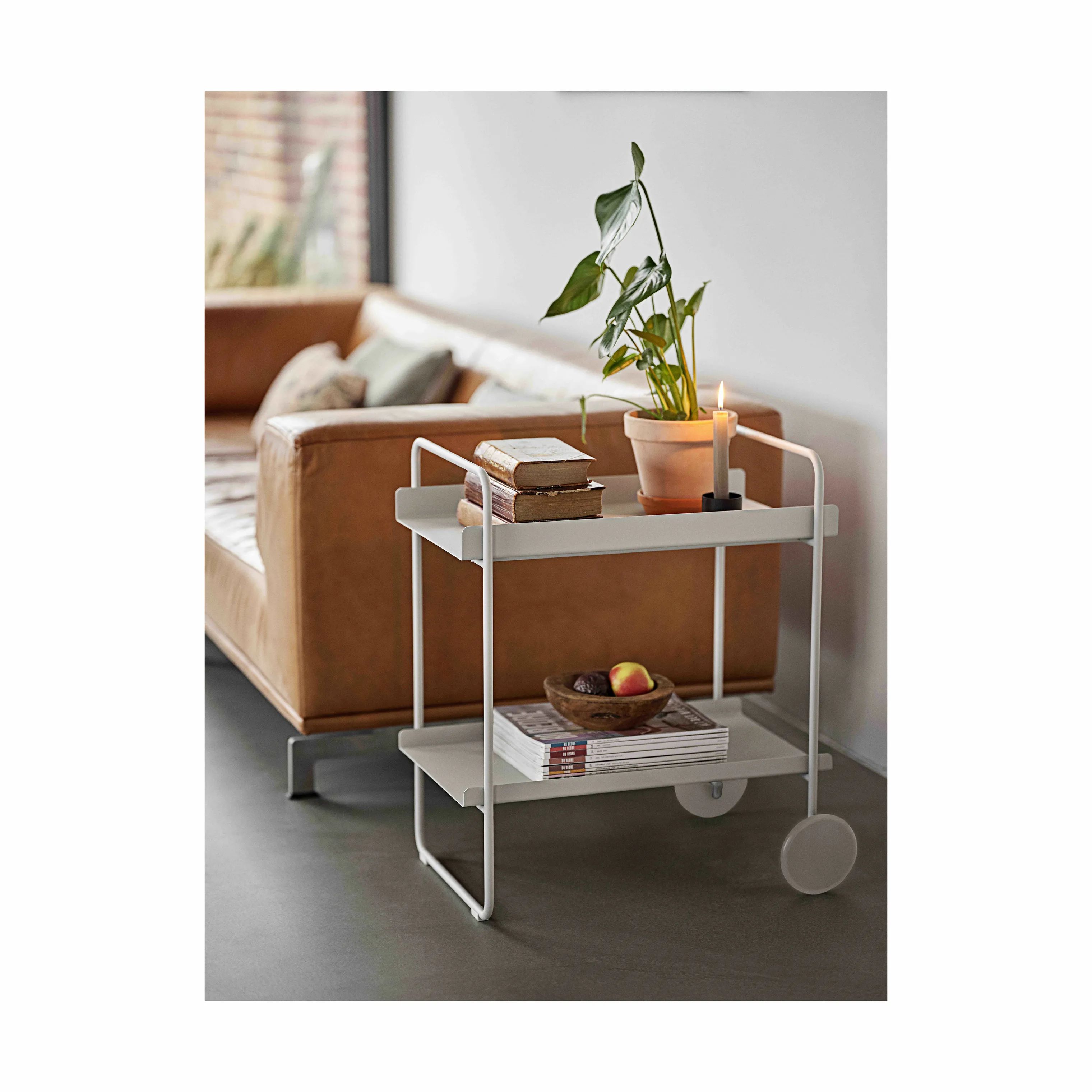 Zone Barborde Barvogn i Soft Grey, 2