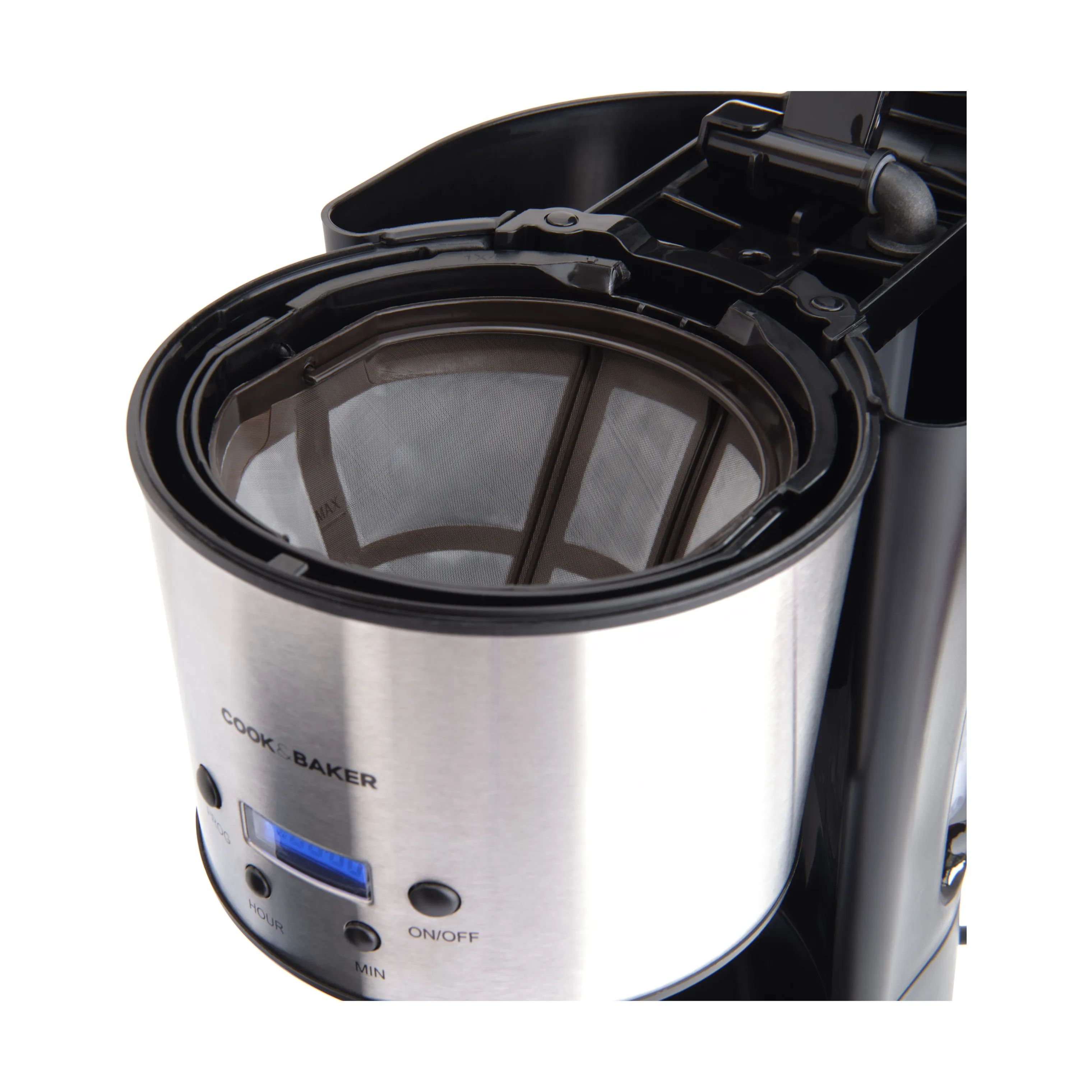 Cook & Baker Kaffemaskiner Kaffemaskine i stål, 5