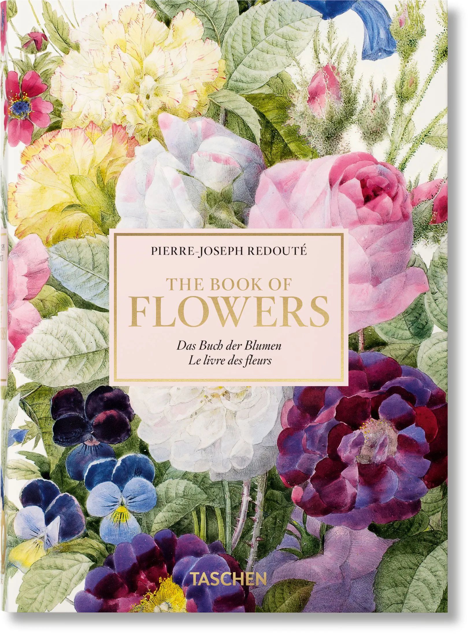 Taschen Coffee table books Redouté. Book of Flowers – 40th Anniversary Edition - Af H. Walter Lack i Lys grøn/lys rosa/lilla, 1