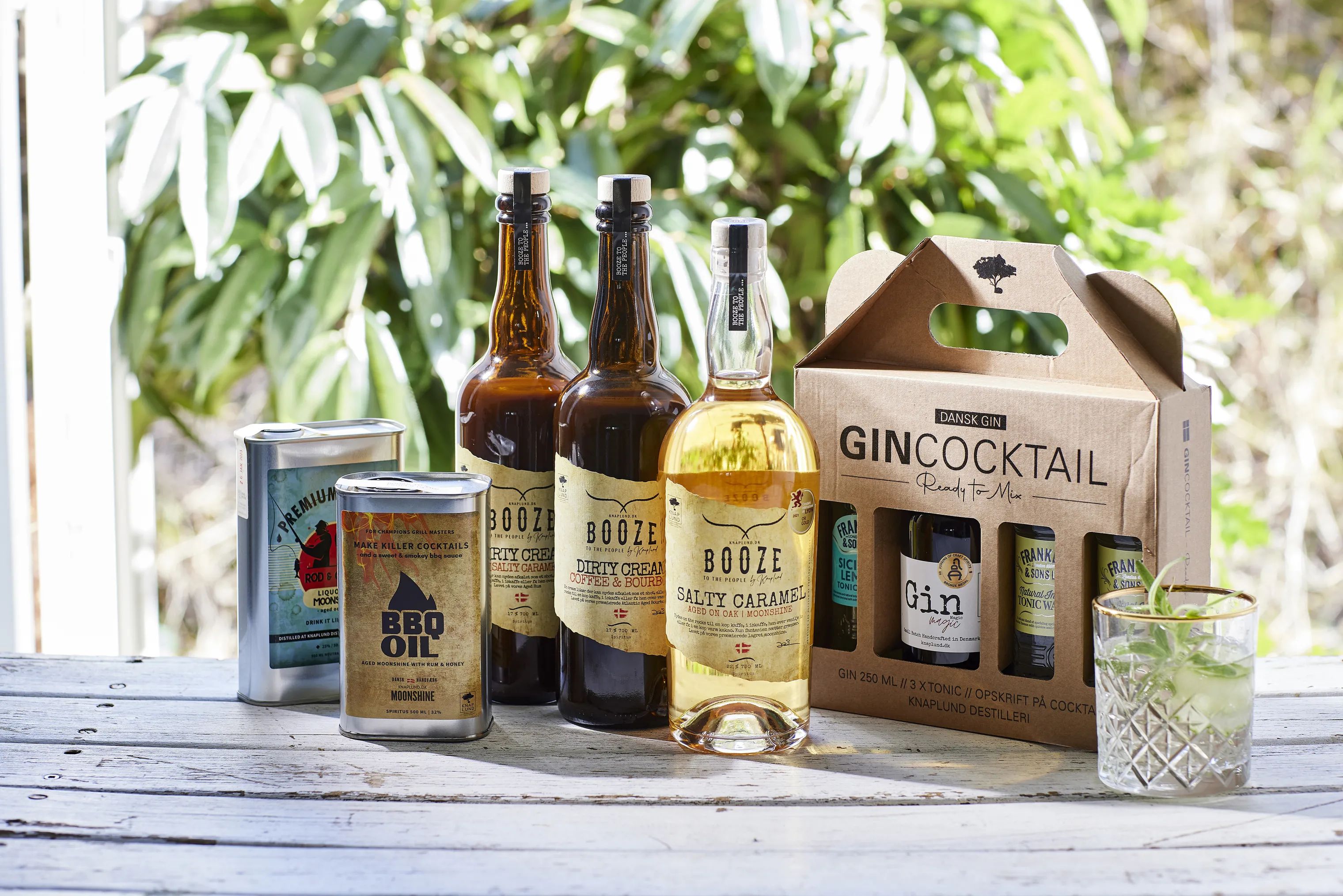 Knaplund Spiritus Ready To Mix Gincocktail Gin Magic - 4 dele i Magic - 850 ml, 2