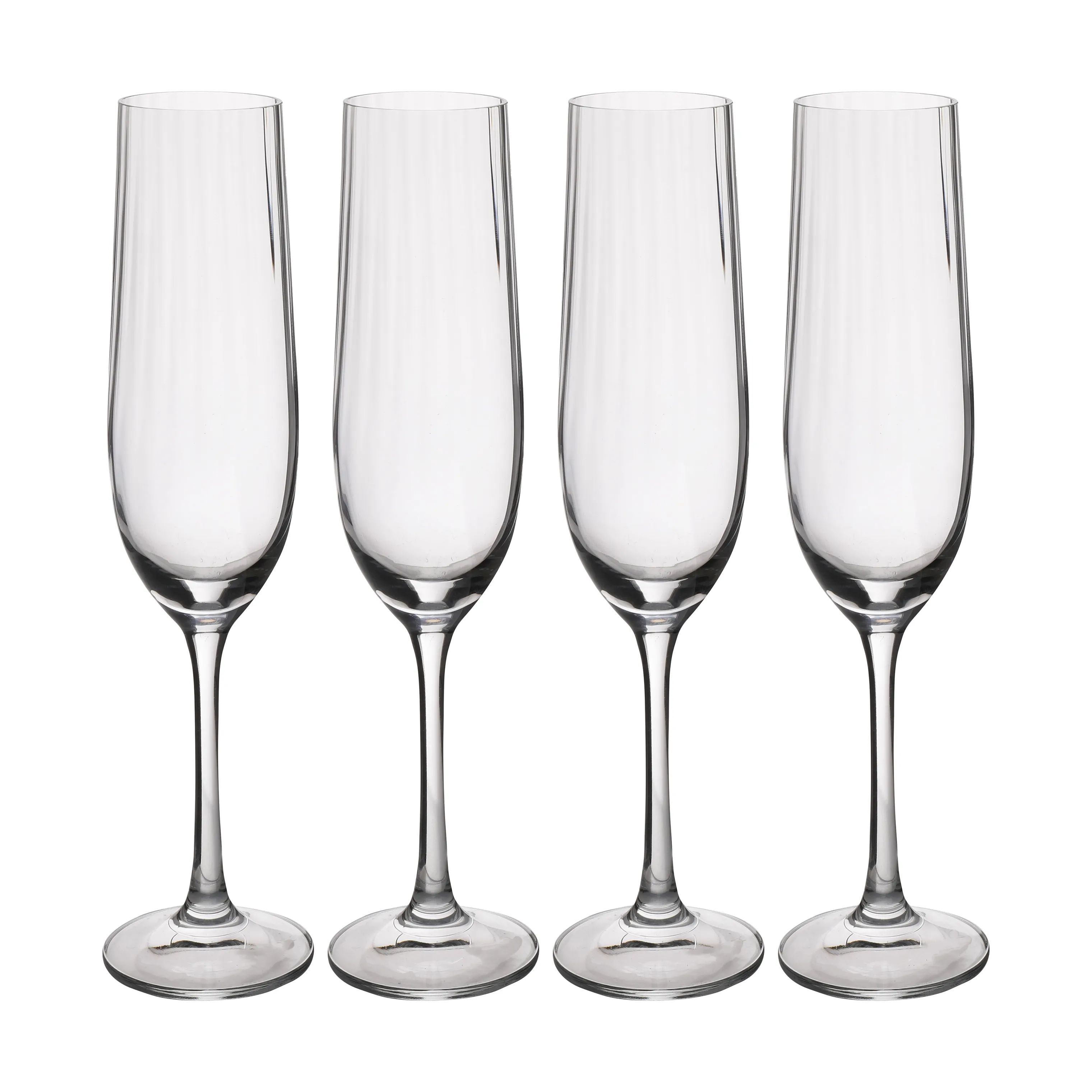 Mikasa Champagneglas Treviso Champagneglas - 4 stk. i Klar, 1