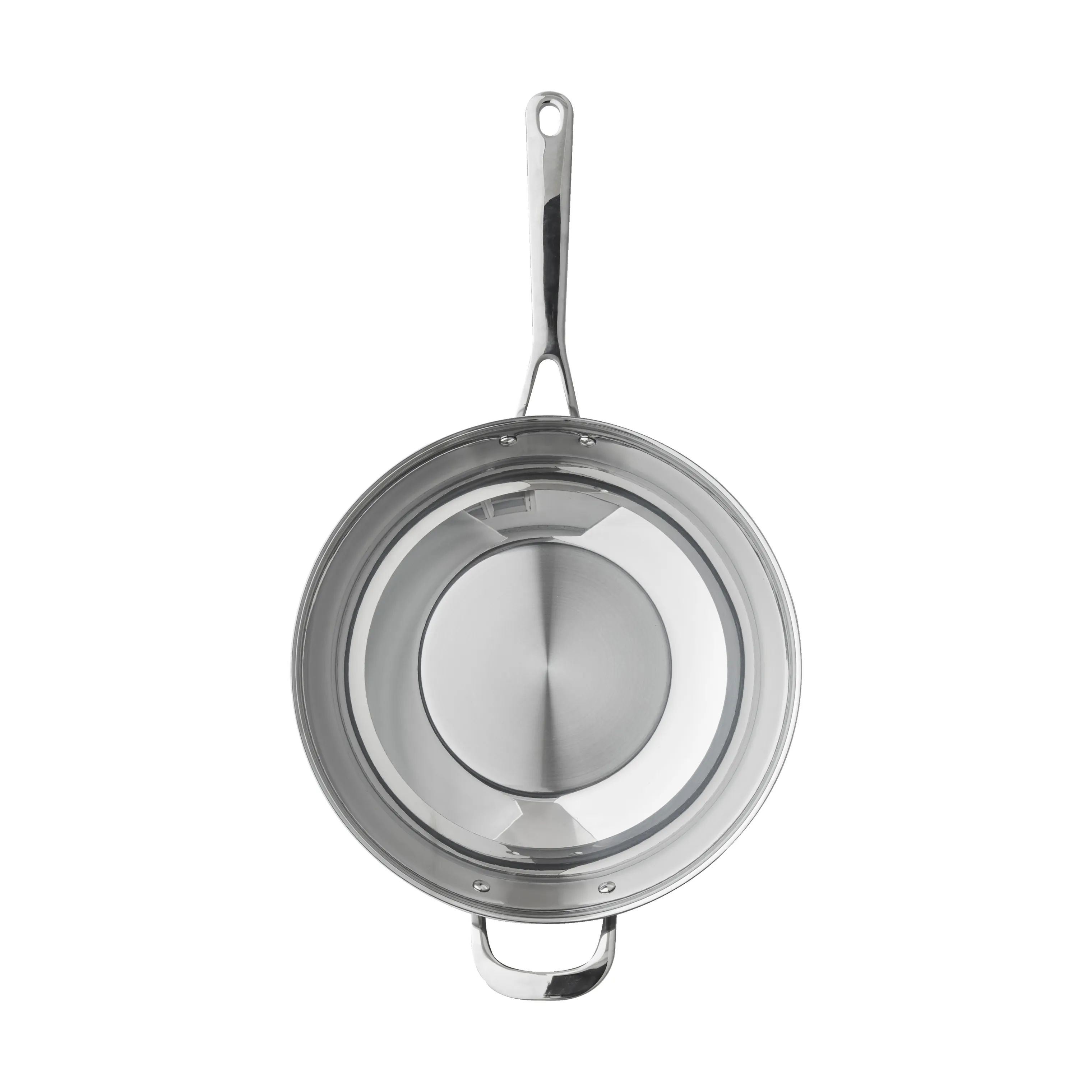 Cook & Baker Wokpander 3-ply Wok i Stål, 4