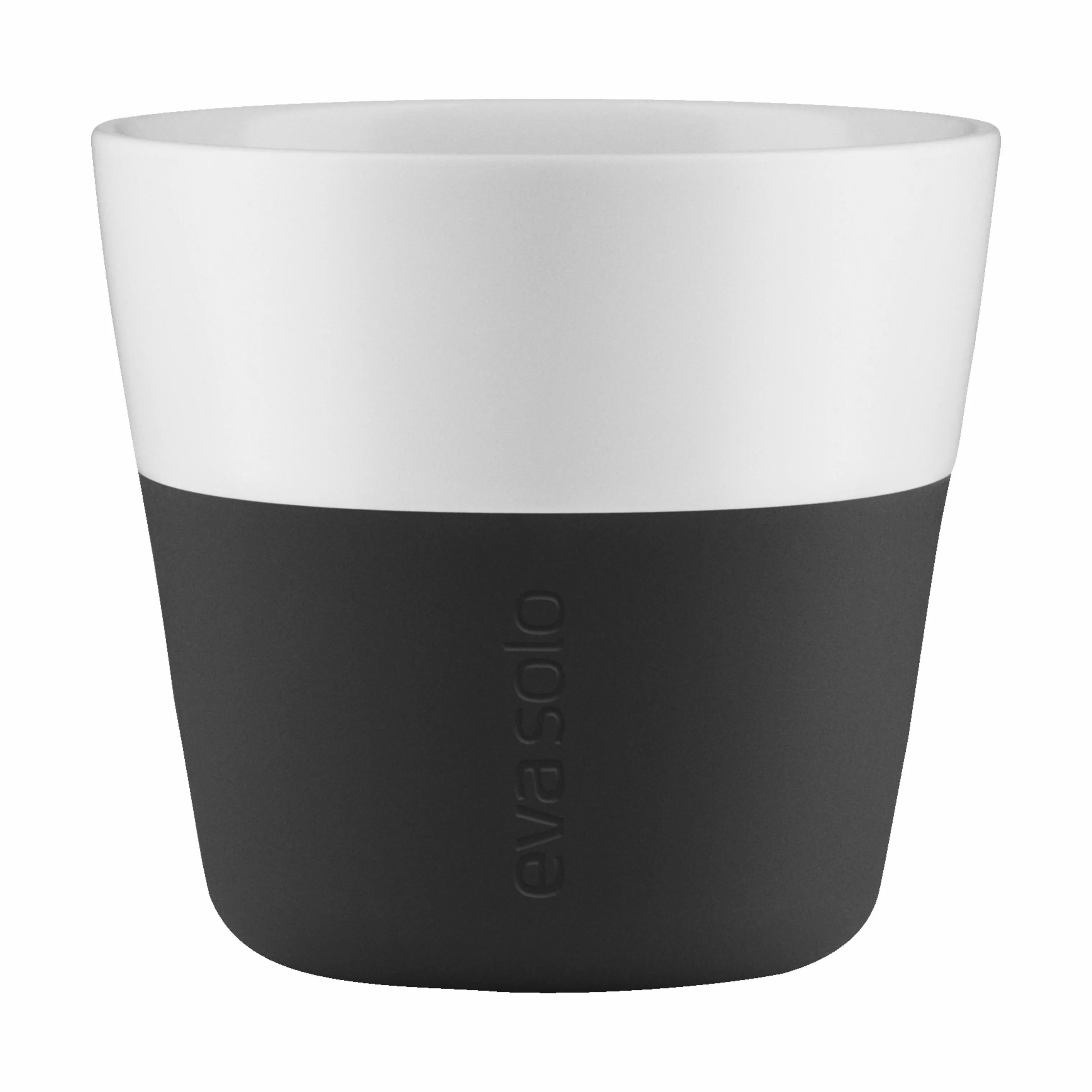 Eva Solo Krus og kopper uden hank Lungo Krus - 2 stk. i Black, 2