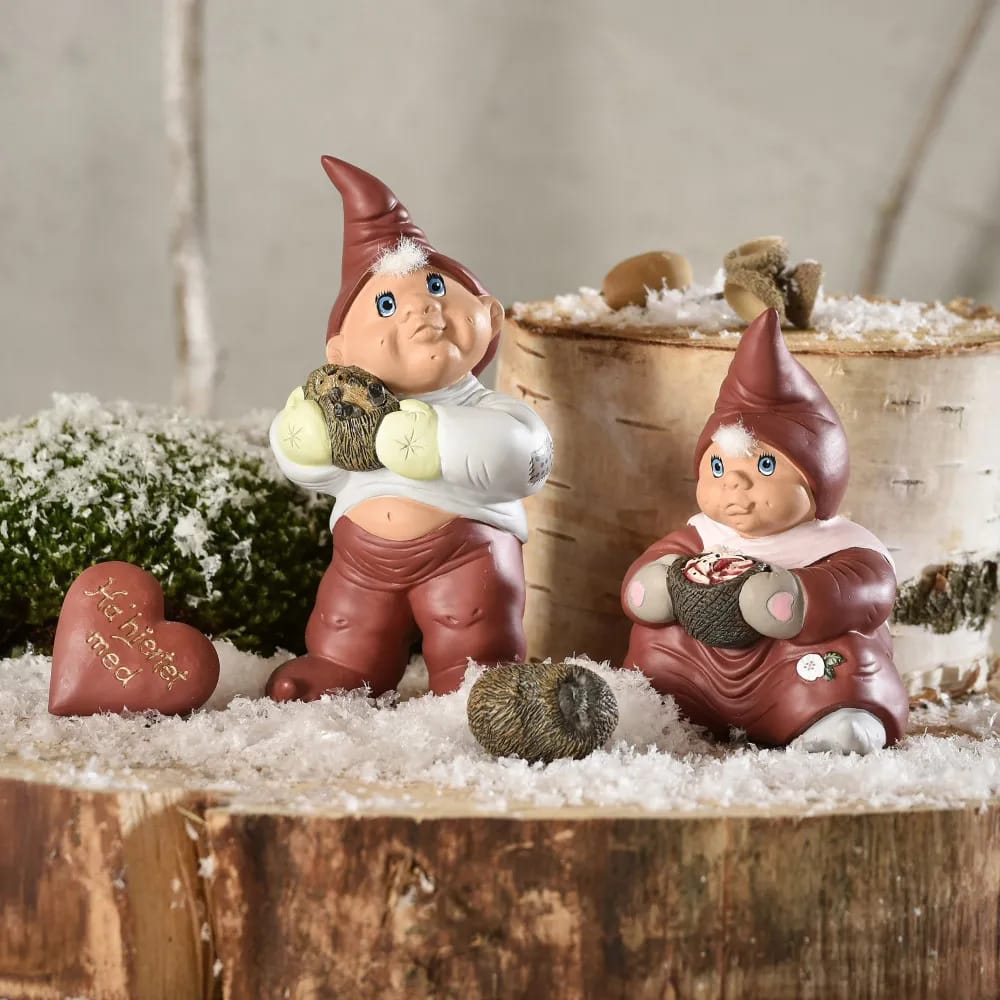 Klarborg Nisser Årsnissepar 2018 - Victoria & Magne i 13 cm, 2
