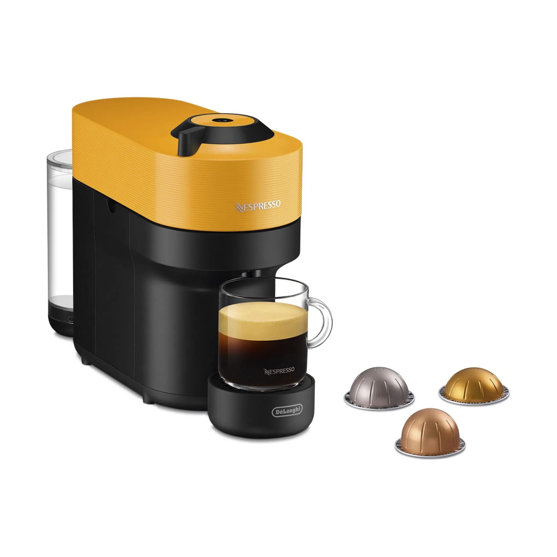 Nespresso kapselmaskiner Vertuo Pop Kapsel Kaffemaskine i Orange, 8
