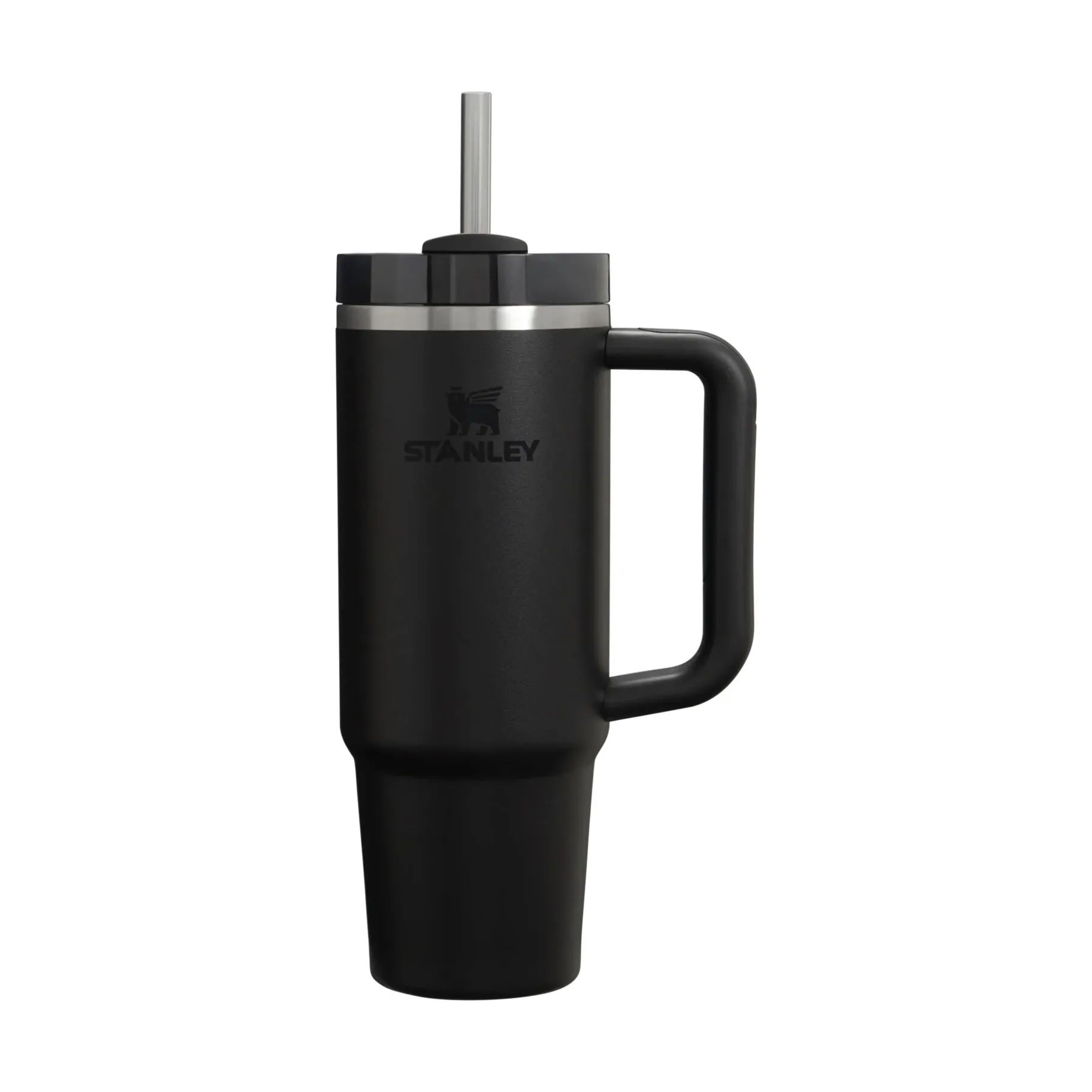 Stanley To go kopper The Quencher H2.0 Flowstate Tumbler i Sort 2.0, 0.89 L, 1