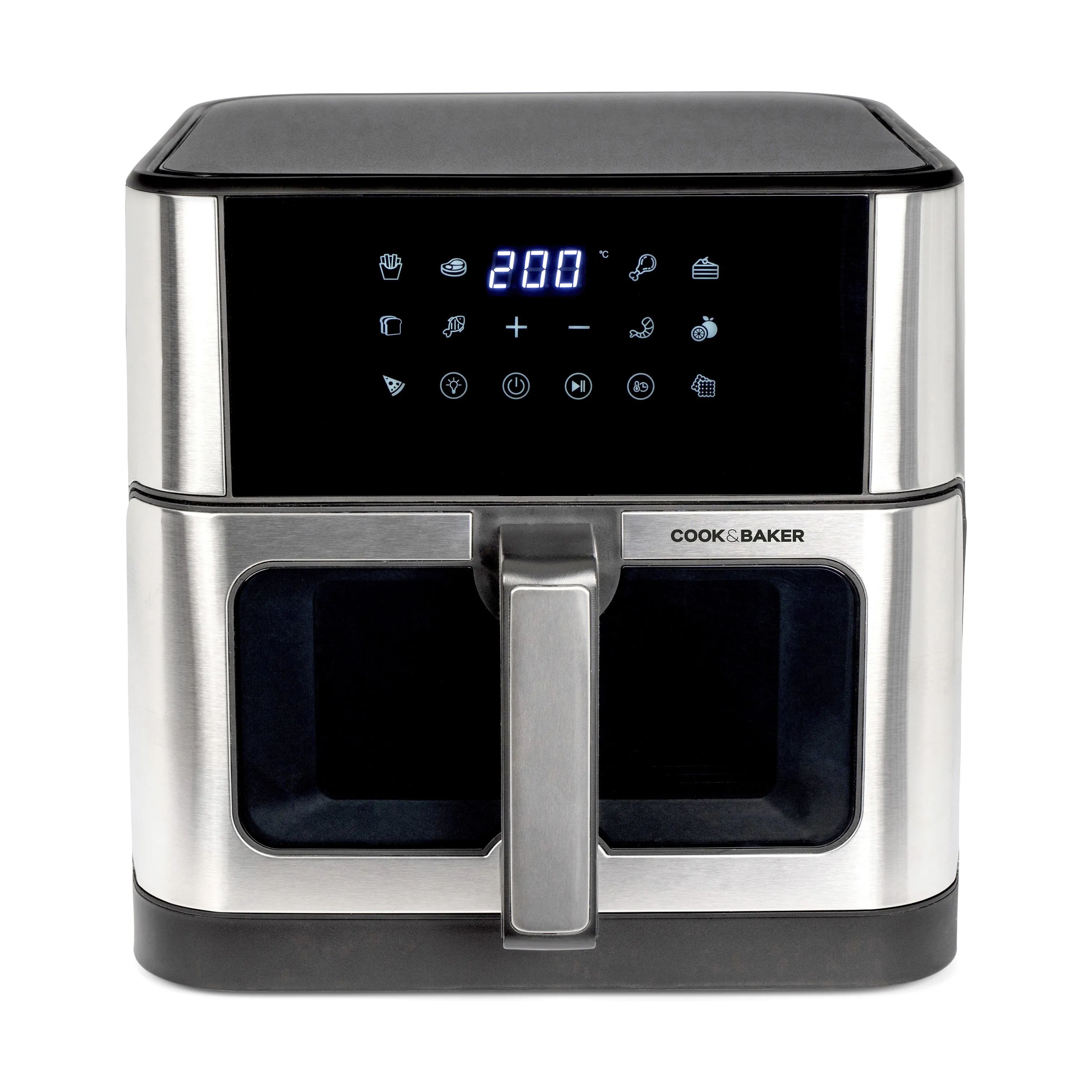 Cook & Baker Airfryers Airfryer i Stål, 1
