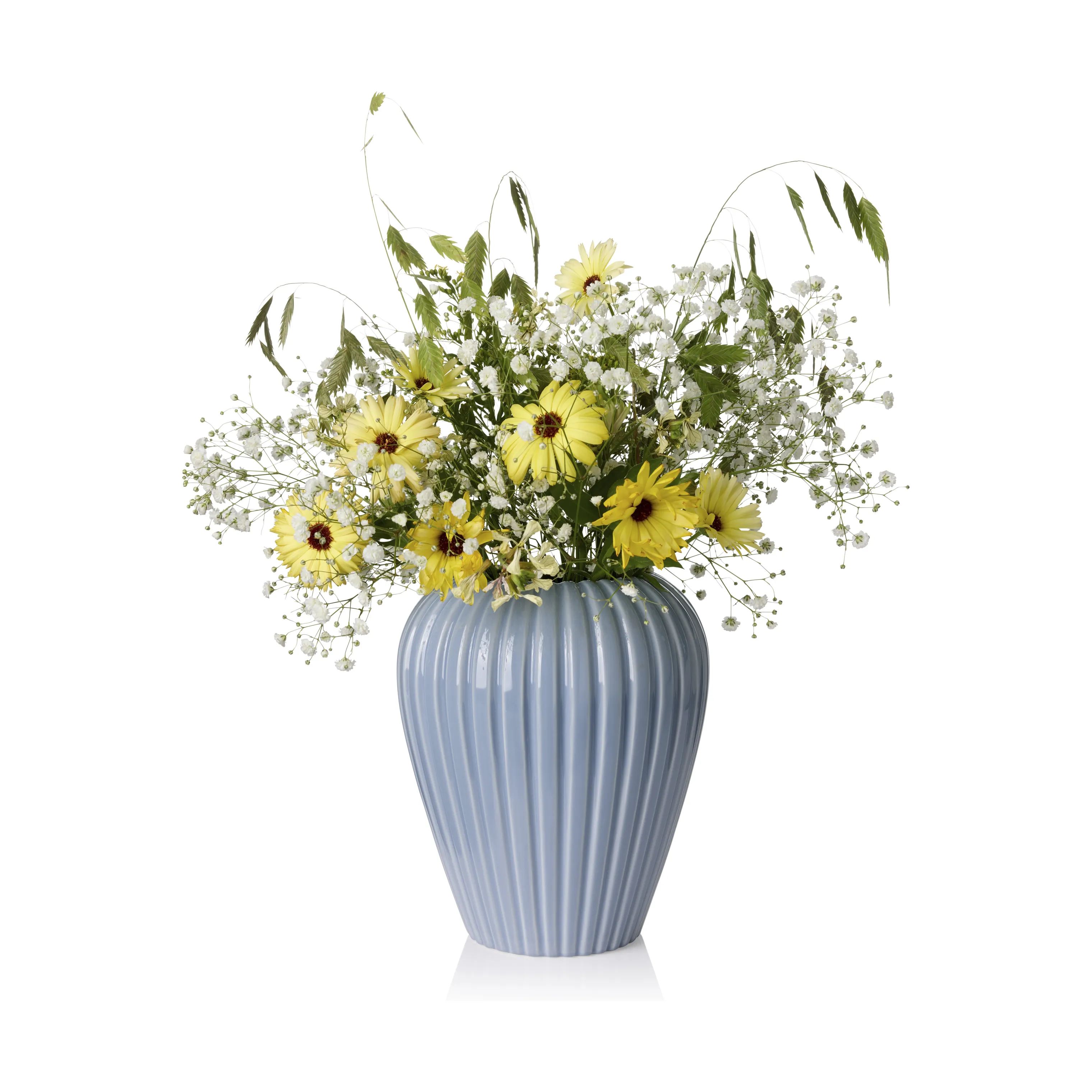 erik bagger a/s Vaser Eslau lilje Vase i Dueblå, 20 cm, 3