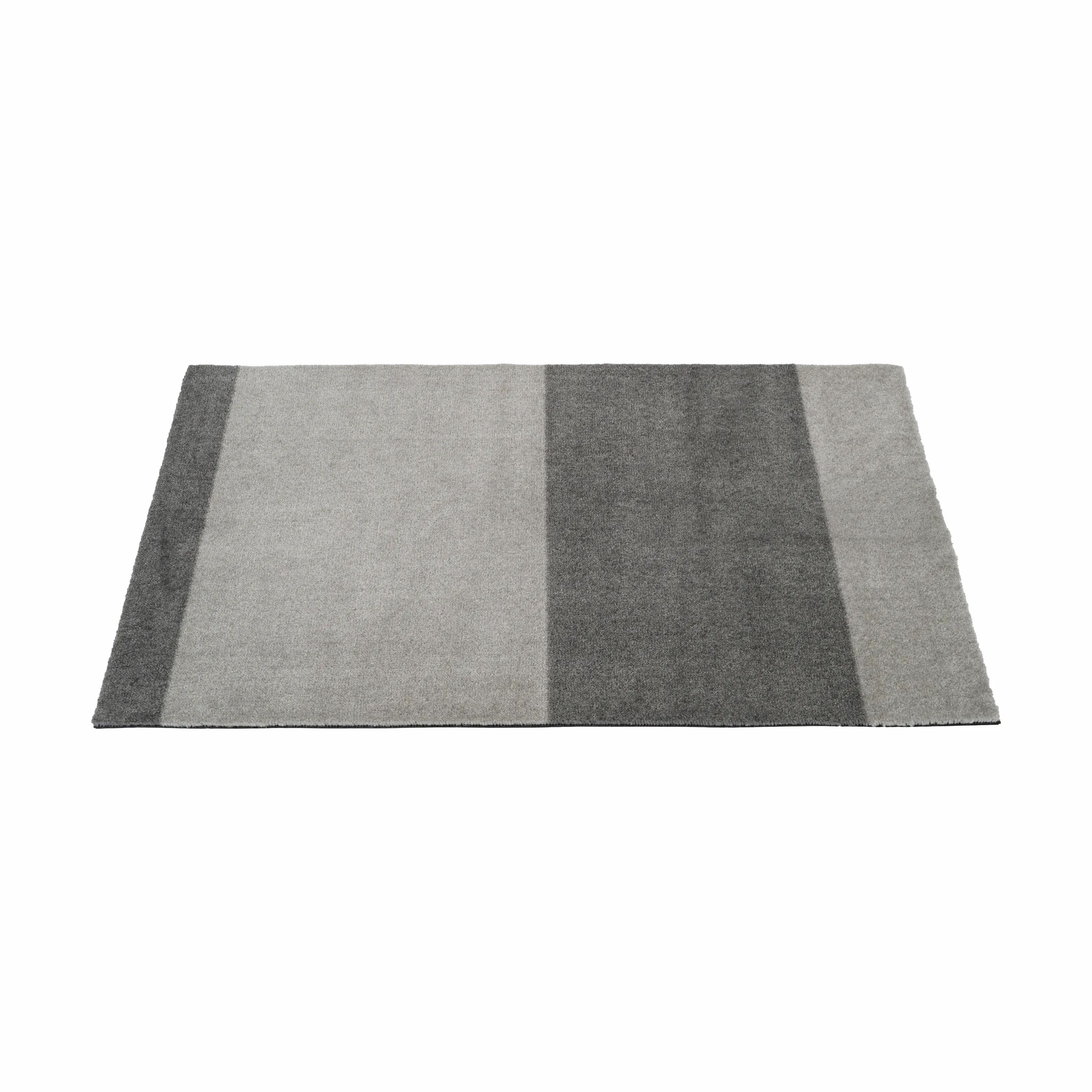 Tica Copenhagen Dørmåtter Stripes Horisontal Gulvmåtte i steelgrey, B60 x L90 cm, 6