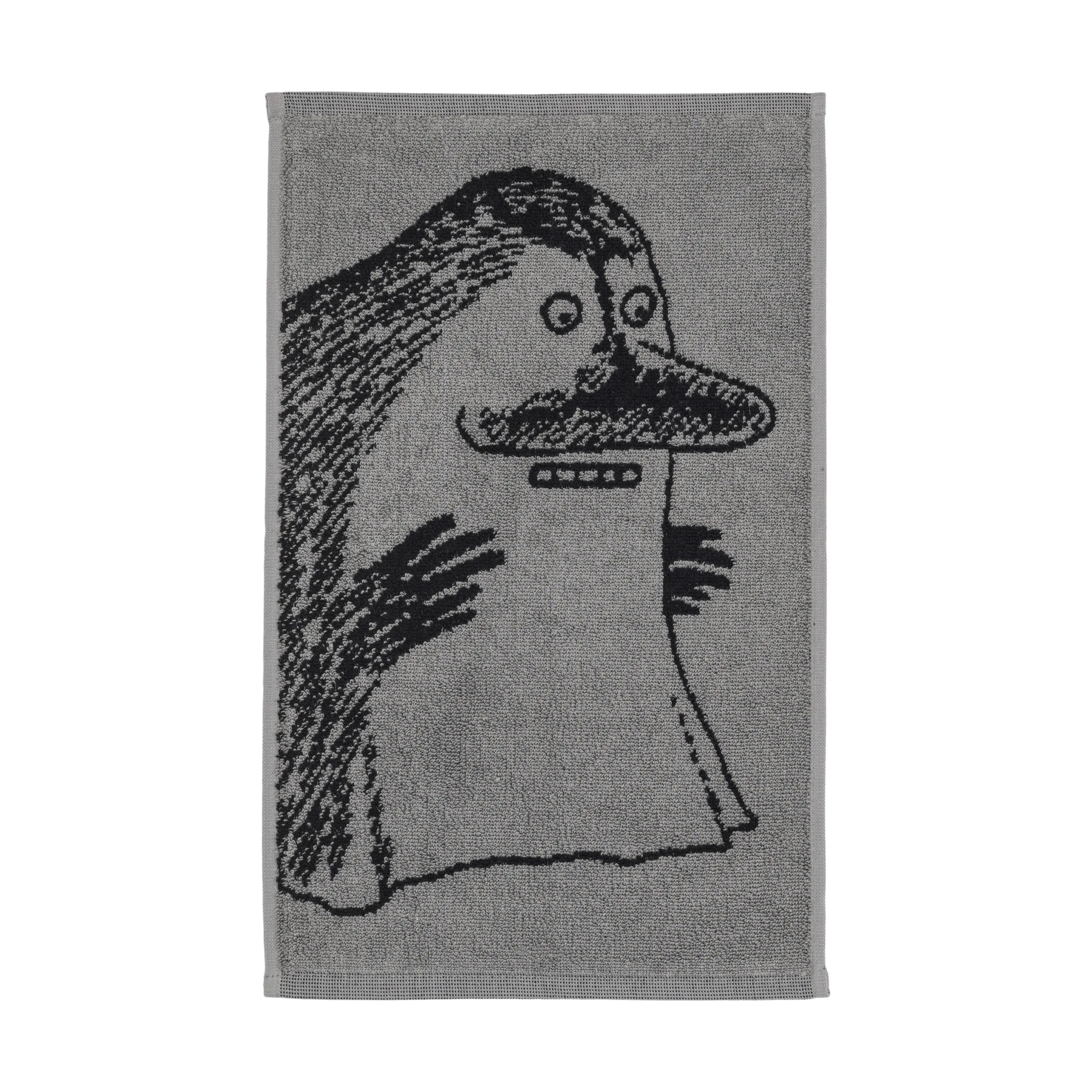 Moomin Arabia Håndklæder Arabia Badeværelse Håndklæde - Murren i Grå/Murren, B30 x L50 cm, 1
