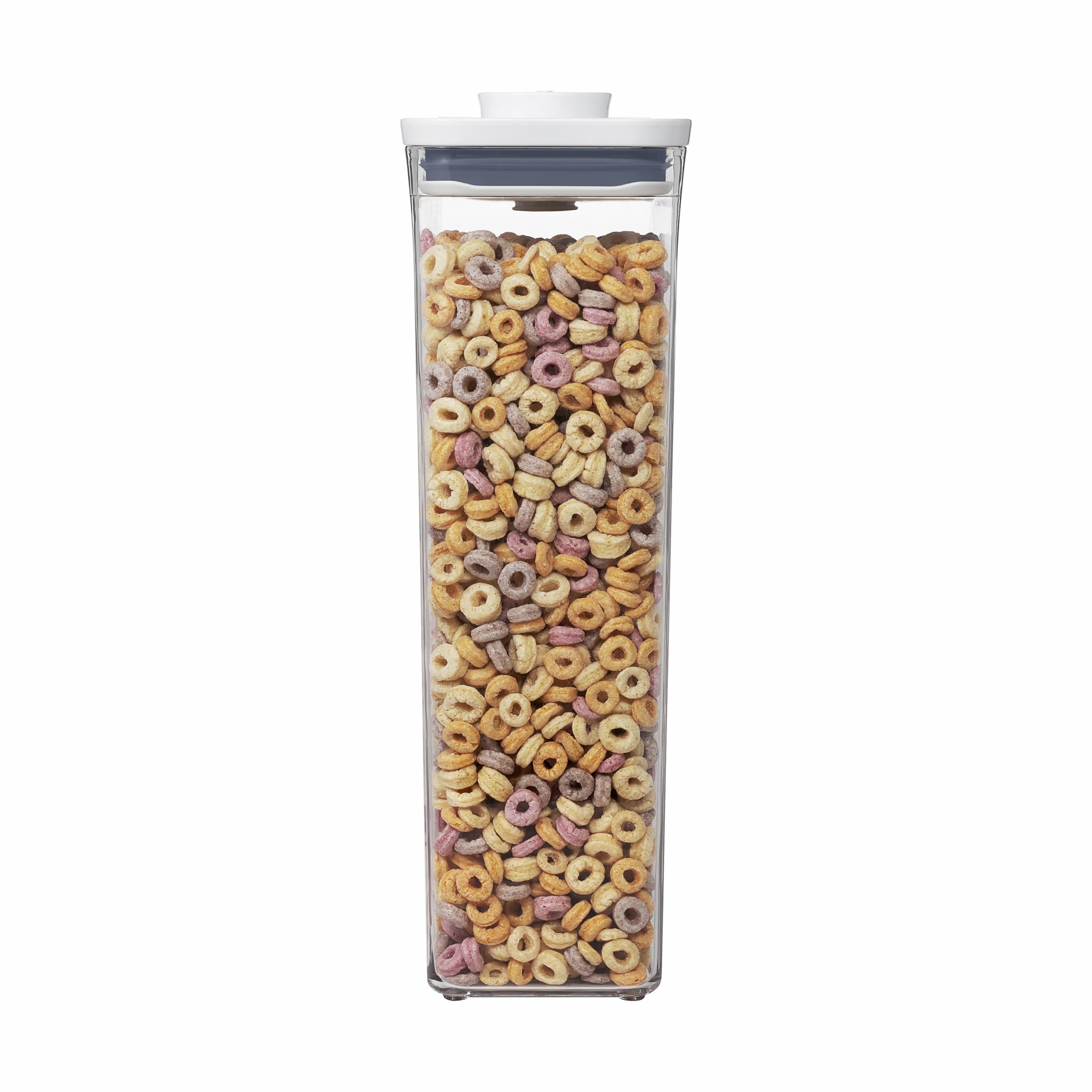 OXO Opbevaringsbokse POP Opbevaringsboks i hvid;klar;grå, H32 cm x 3.5 L, 3