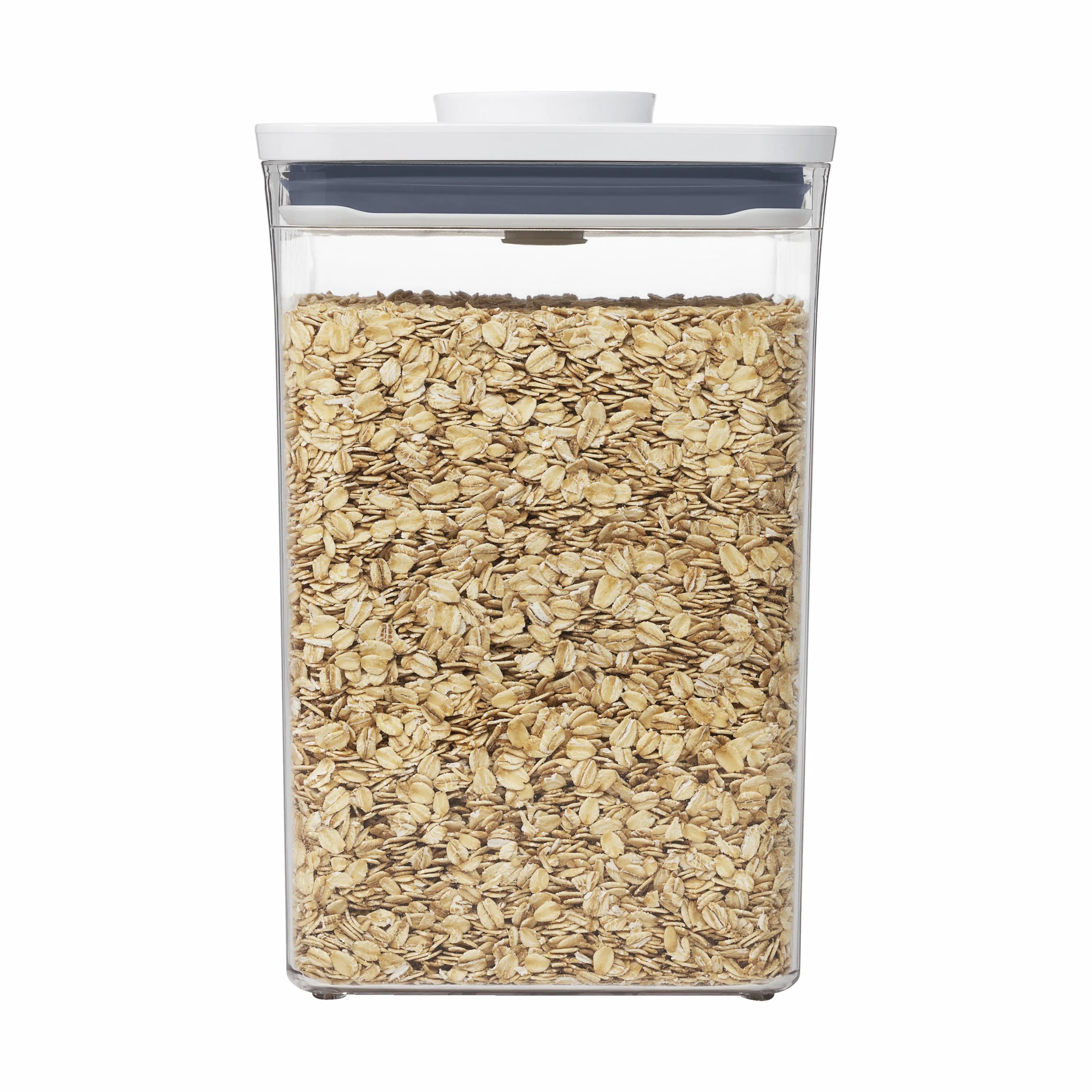 OXO Opbevaringsbokse POP Opbevaringsboks i hvid;klar;grå, H24 cm x 4.2 L, 3