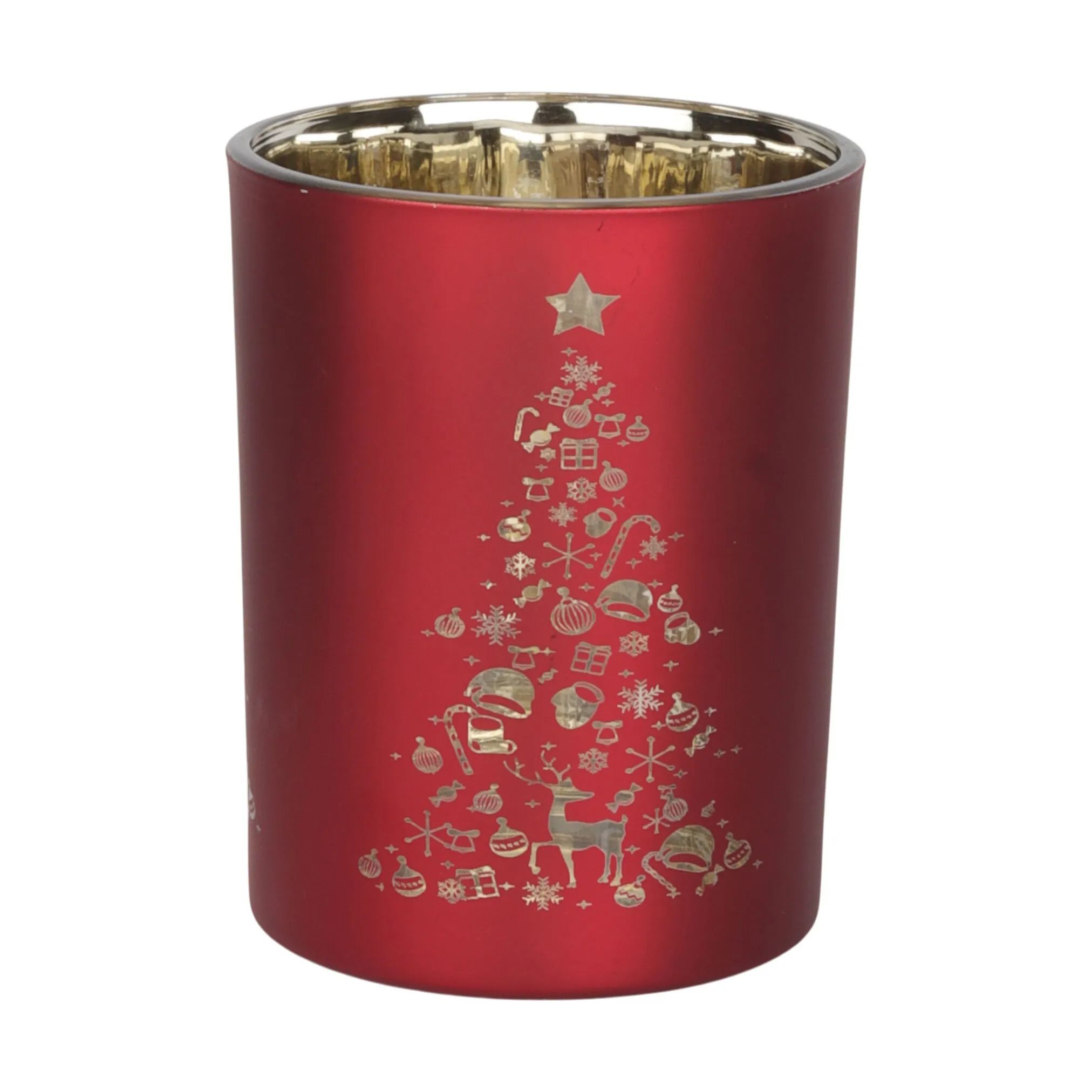 Casa Christmas Jule- og adventsstager Fyrfadsstage i 12,5 cm, 1