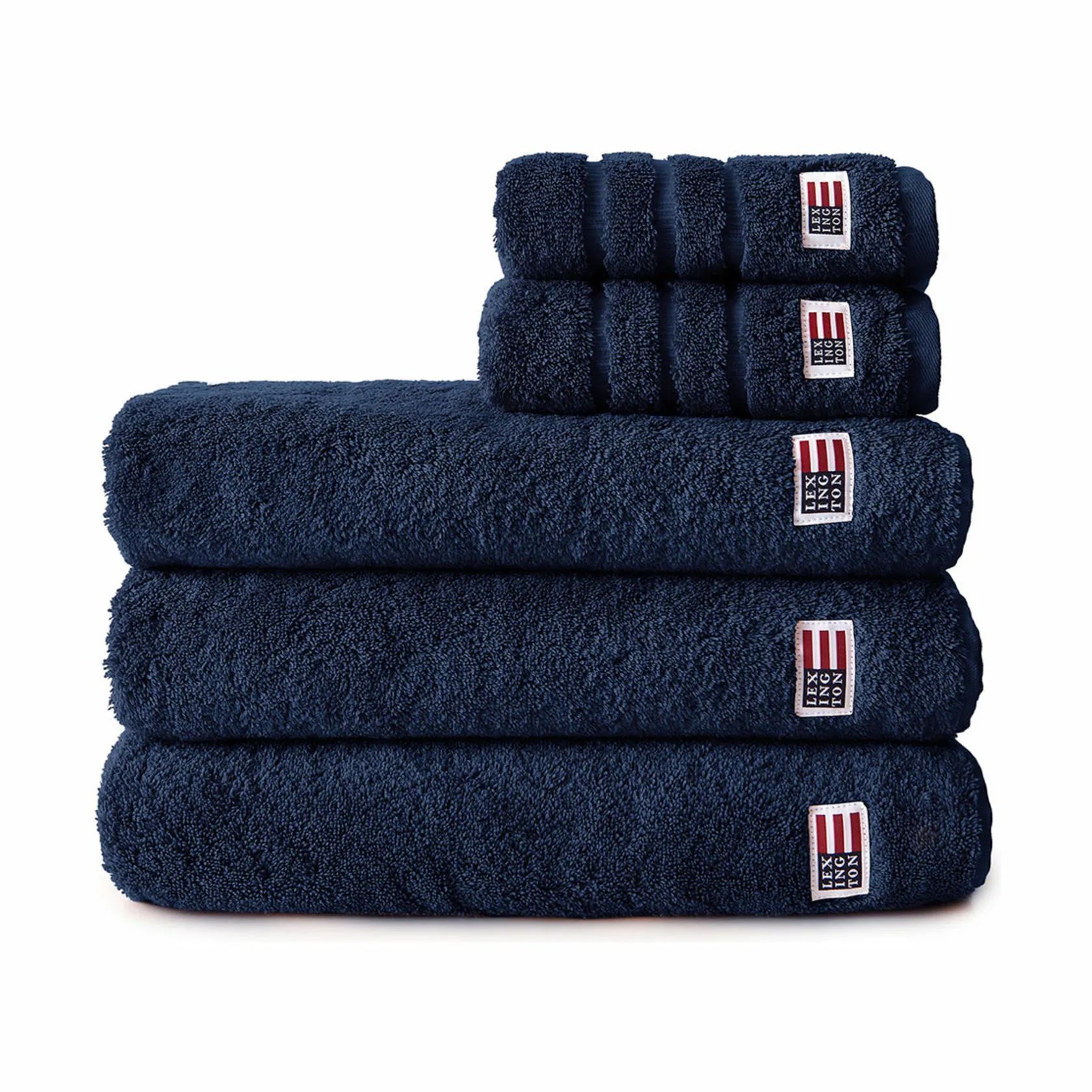 Lexington Vaskeklude Icons Originals Vaskeklud i Navy, B30 x L30 cm, 1