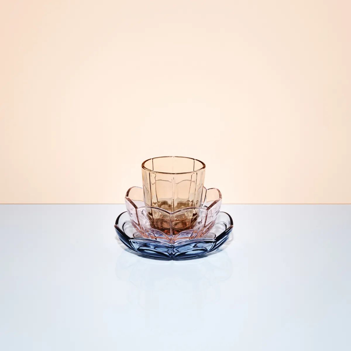 Holmegaard Vandglas Lily Vandglas - 2 stk. i Toffee rose, 3