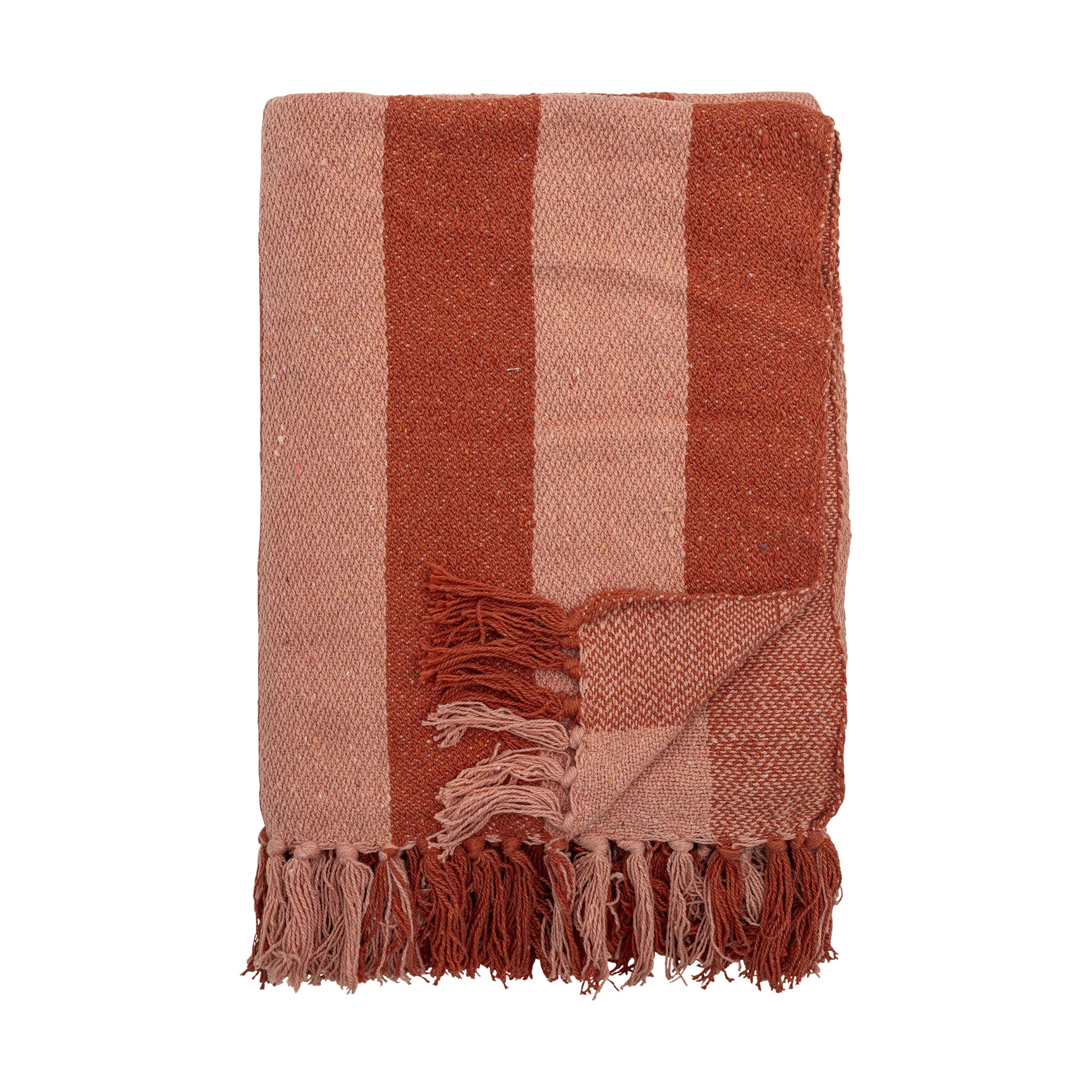 Bloomingville Plaider Frello Plaid i Orange, 1