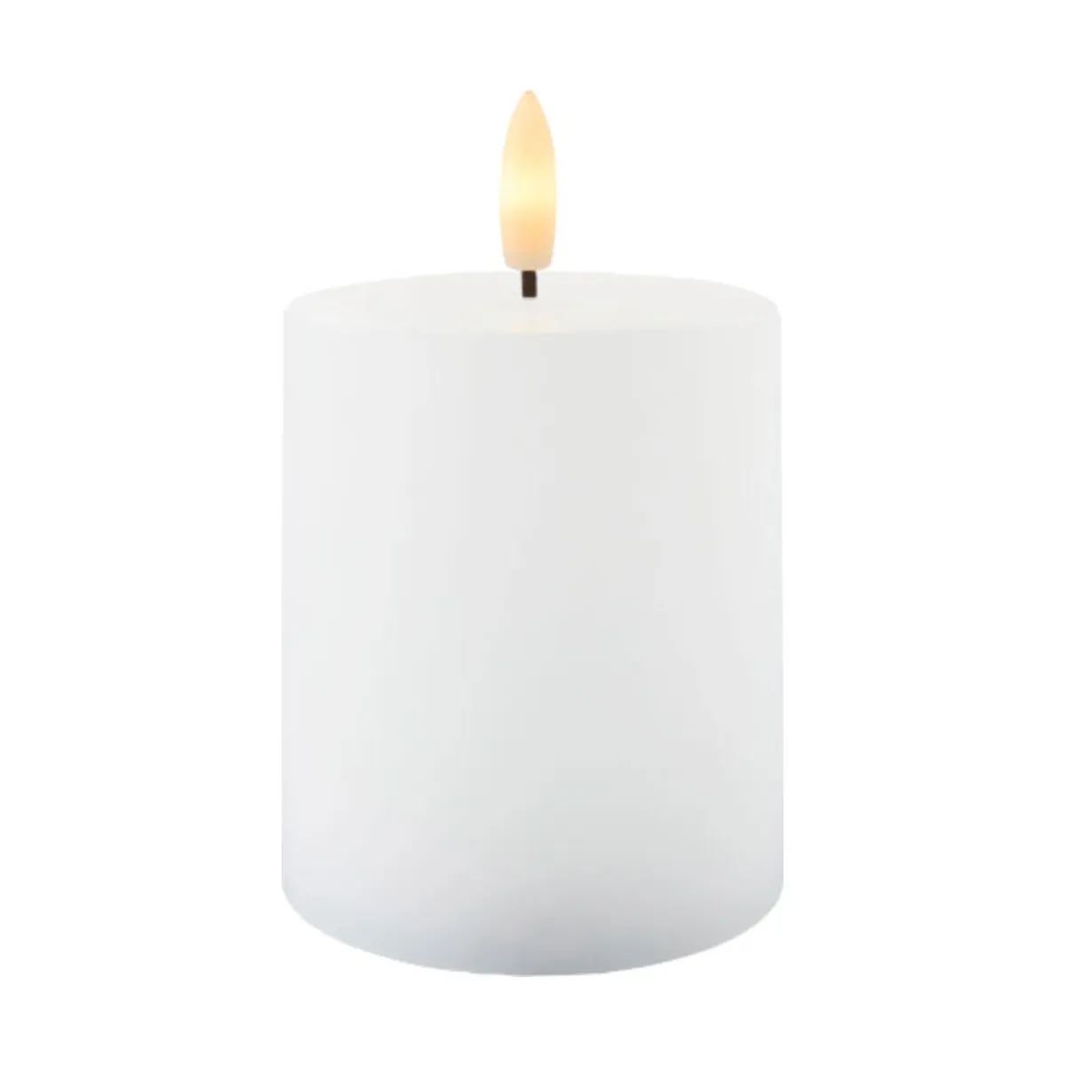 Sirius LED-lys Sille LED Bloklys i Hvid, H10 x Ø7,5 cm, 1