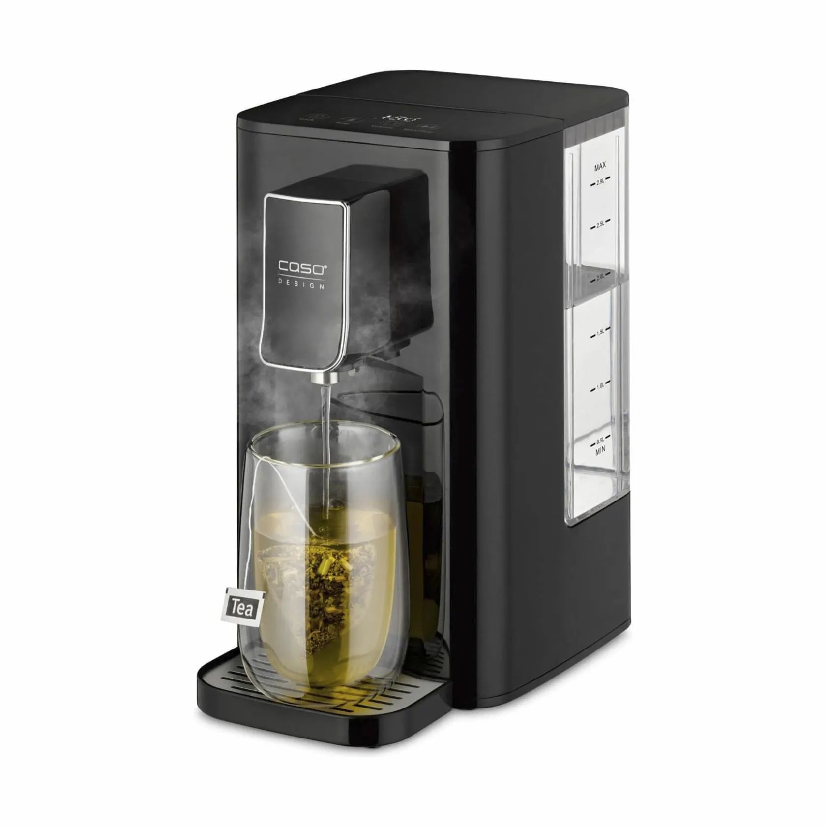 Caso Elkedler Varmtvandsdispenser HW550 i Sort, 1