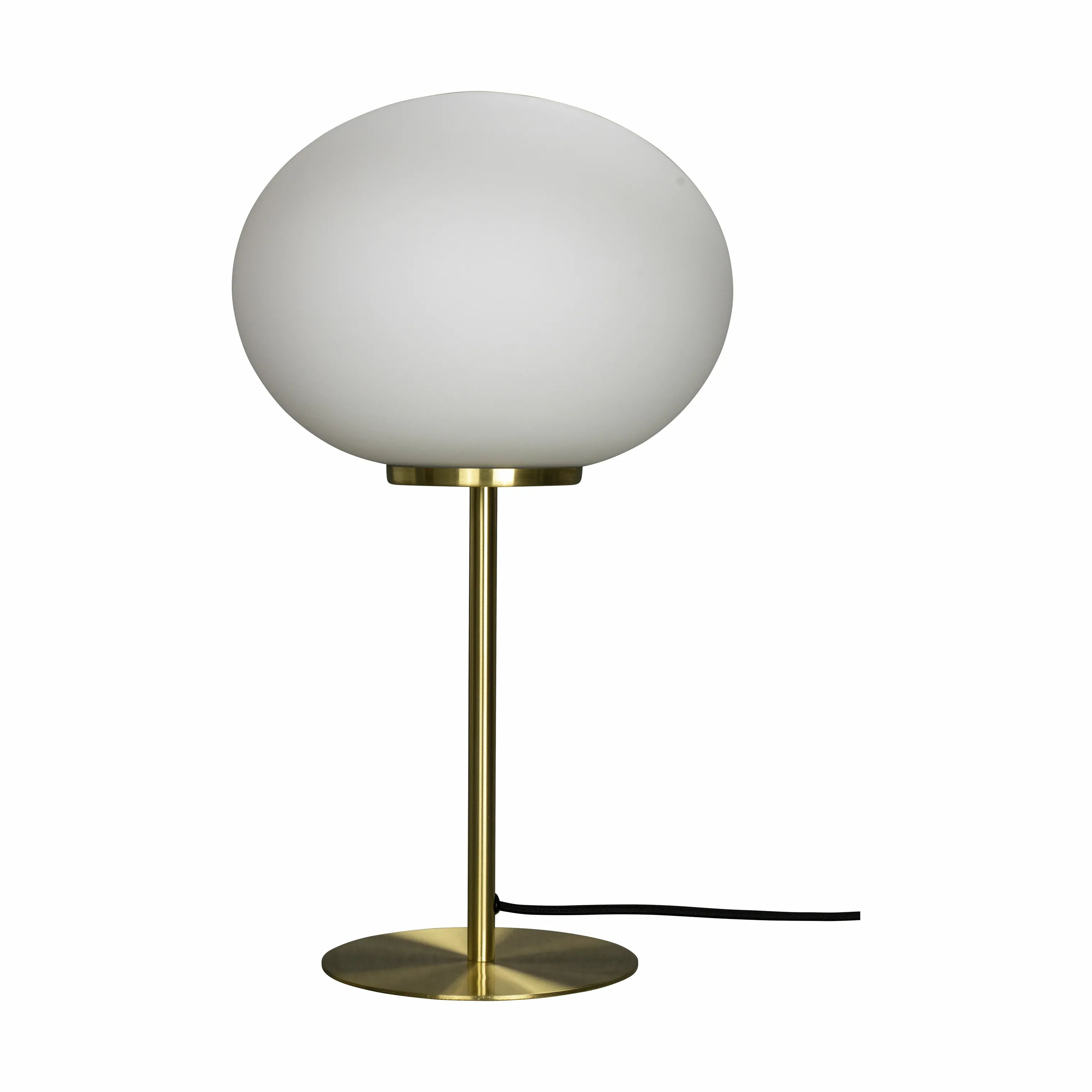 Dyberg Larsen Bordlamper Queen Bordlampe i Opal/messing, 1