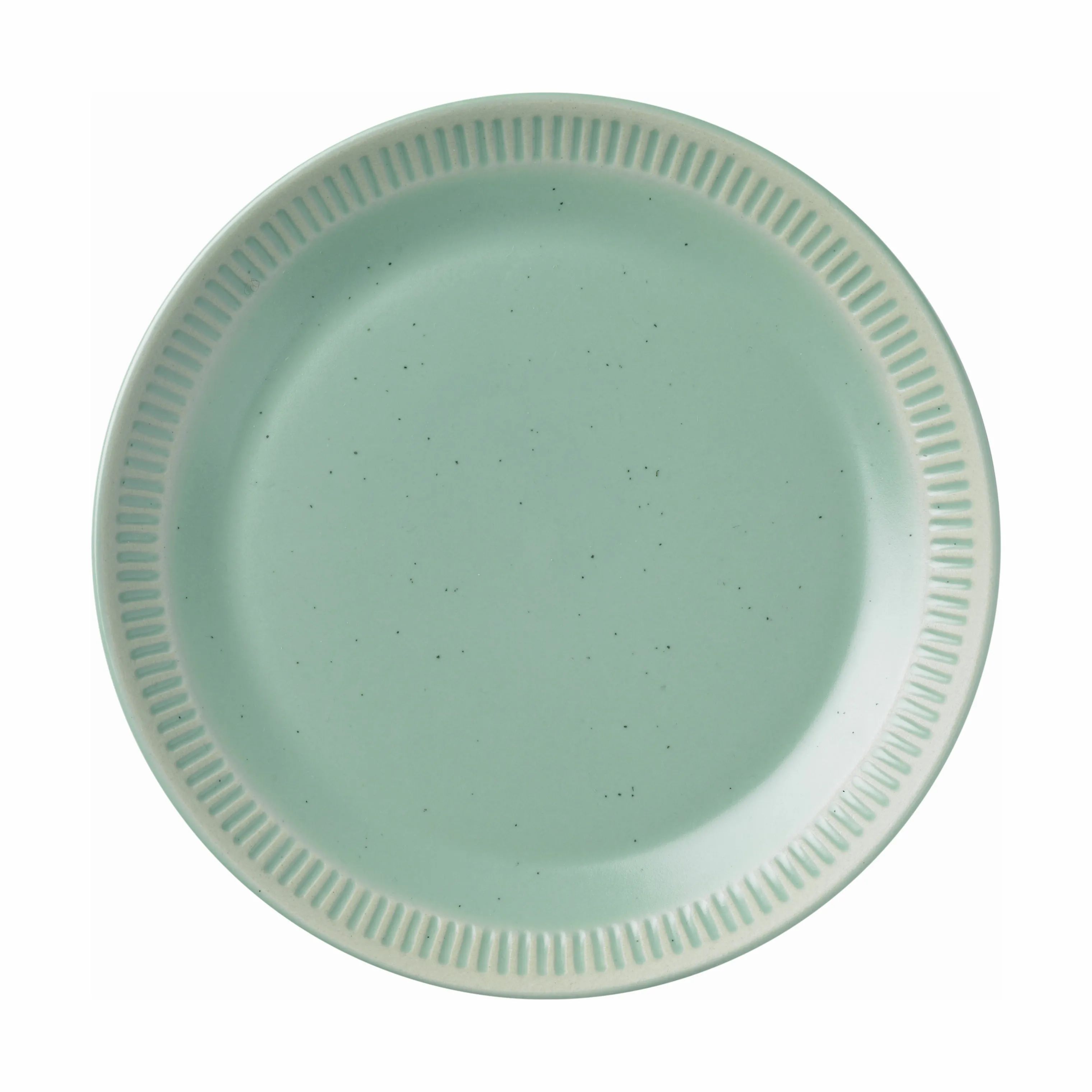 Knabstrup Keramik Kagetallerkener Colorit Kagetallerken i Lys grøn, 19 cm, 1