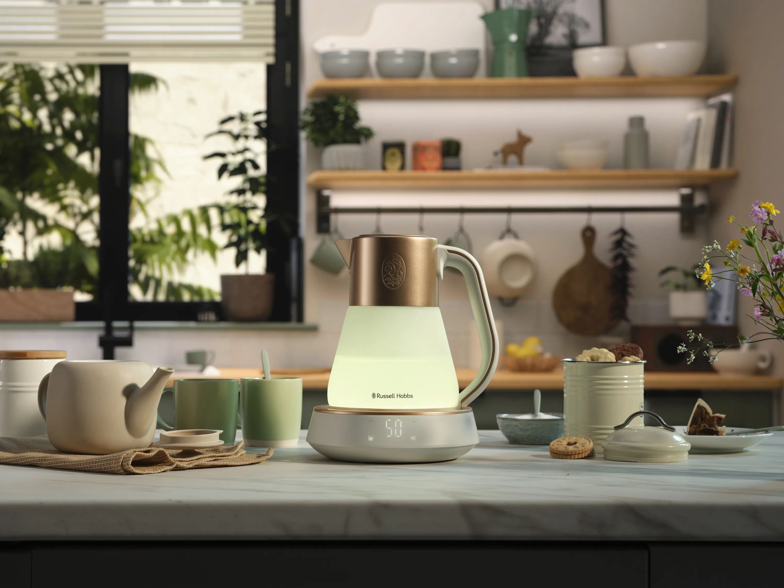 Russell Hobbs Elkedler Calm Elkedel i Hvid, 2