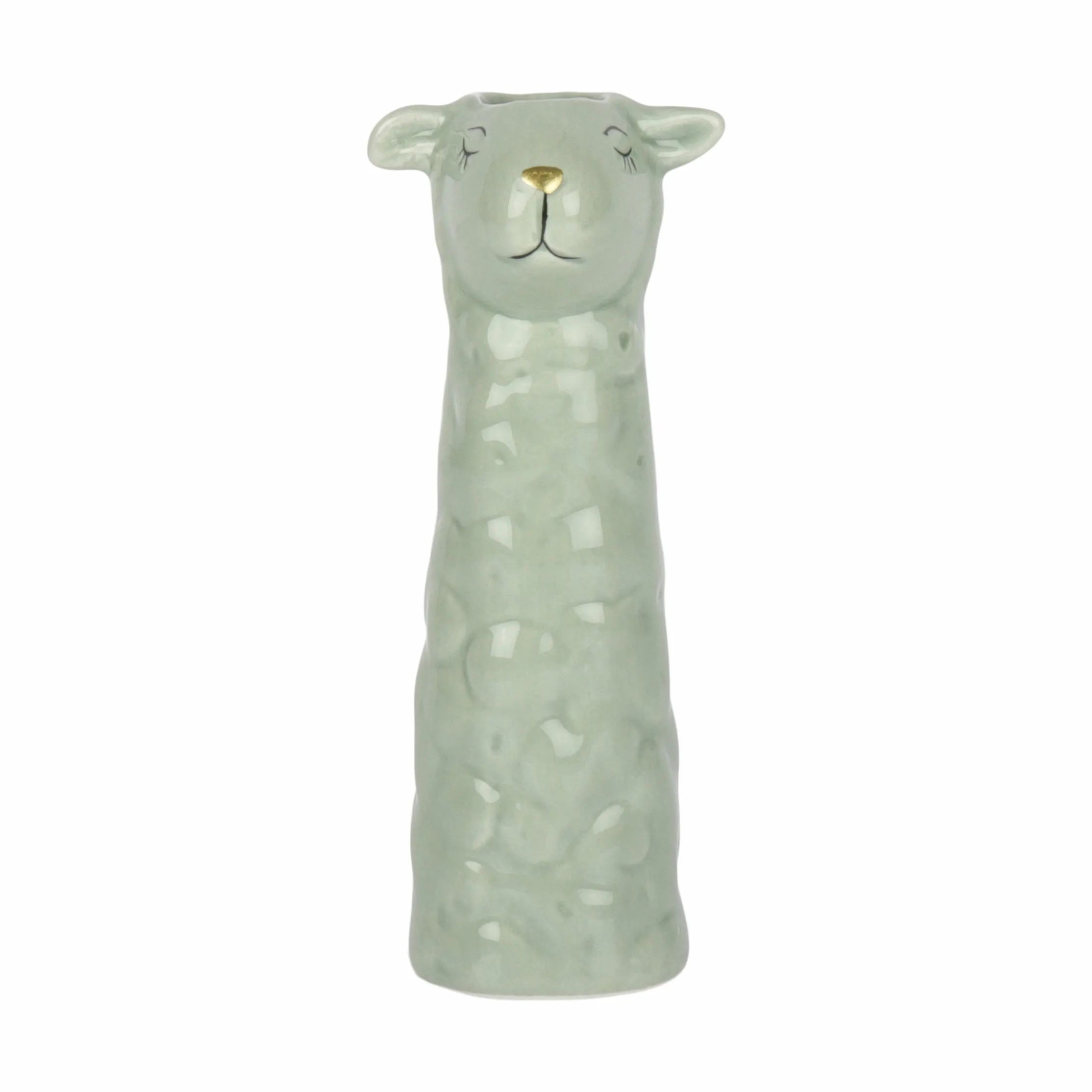 Speedtsberg Vaser Vase - Får i Grøn, 13 cm, 1