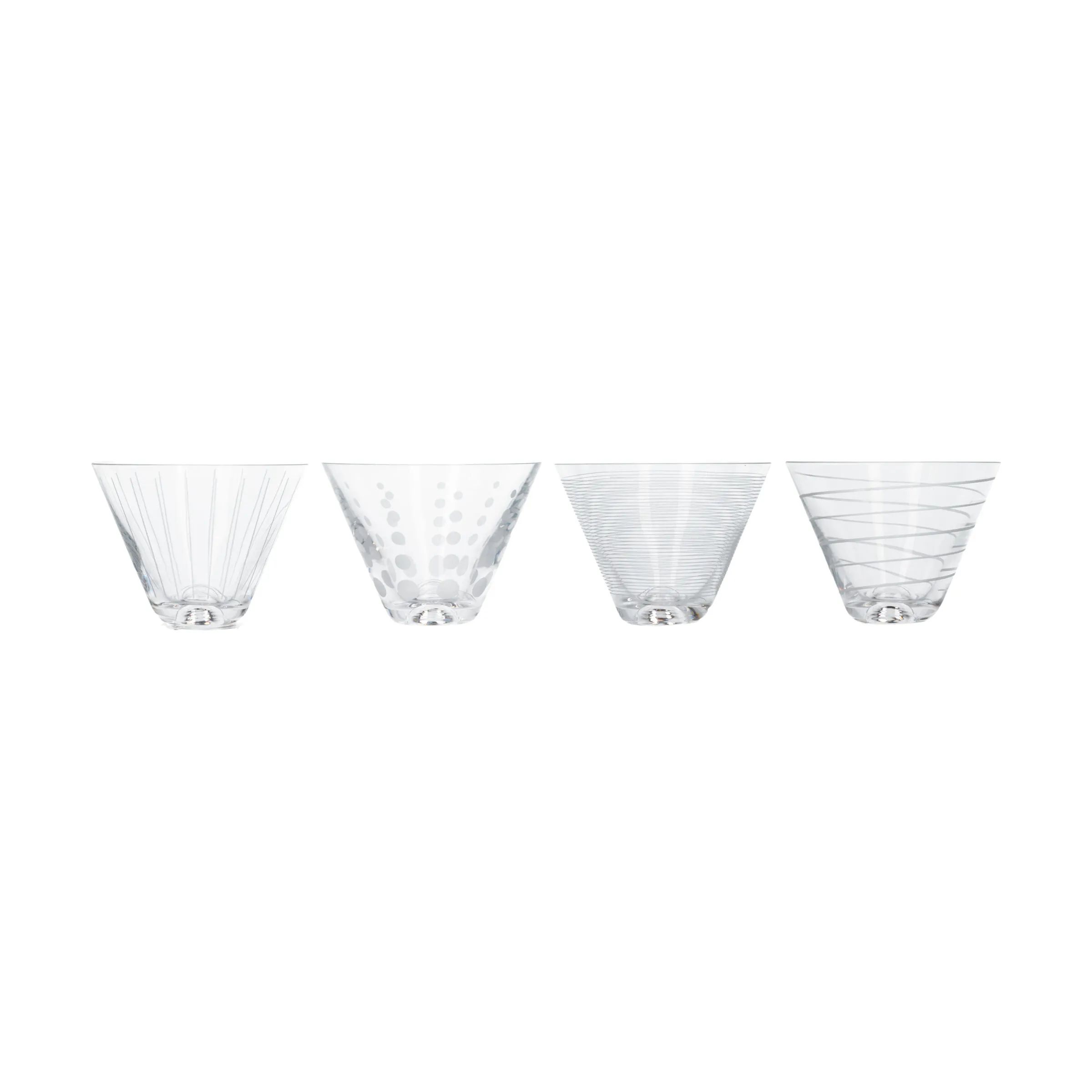 Mikasa Martiniglas Cheers Martiniglas - 4 stk. i Klar, 1