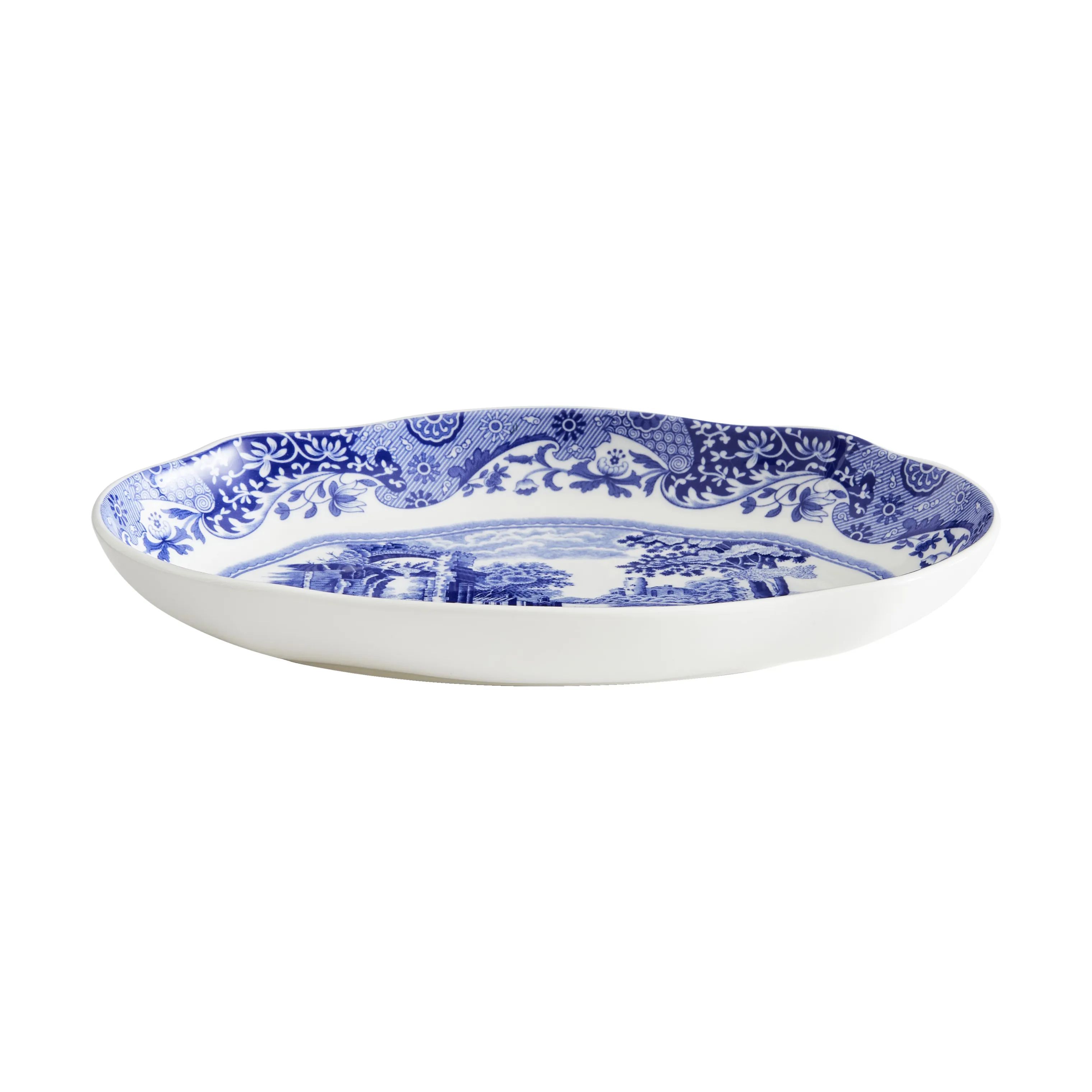 Spode Serveringsfade Blue Italian Blue Italien Serveringsfad i blå/hvid, 3