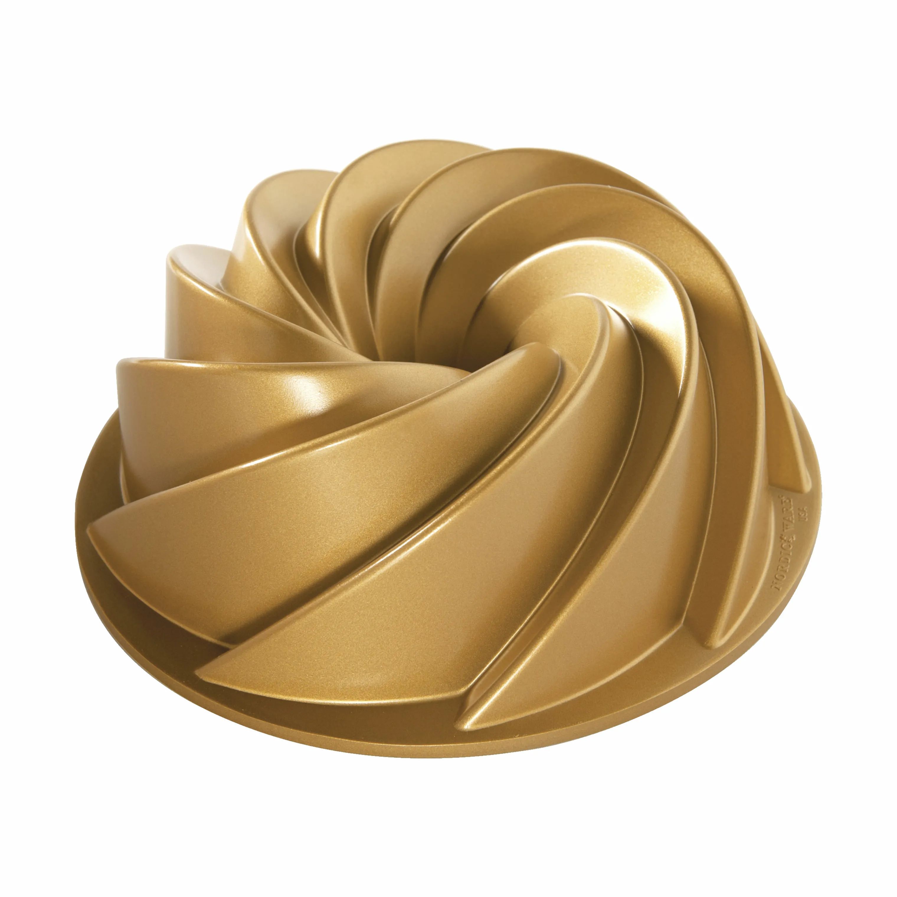 Nordic Ware Øvrige bageforme Heritage Bundt Kageform i Guldfarvet, 1