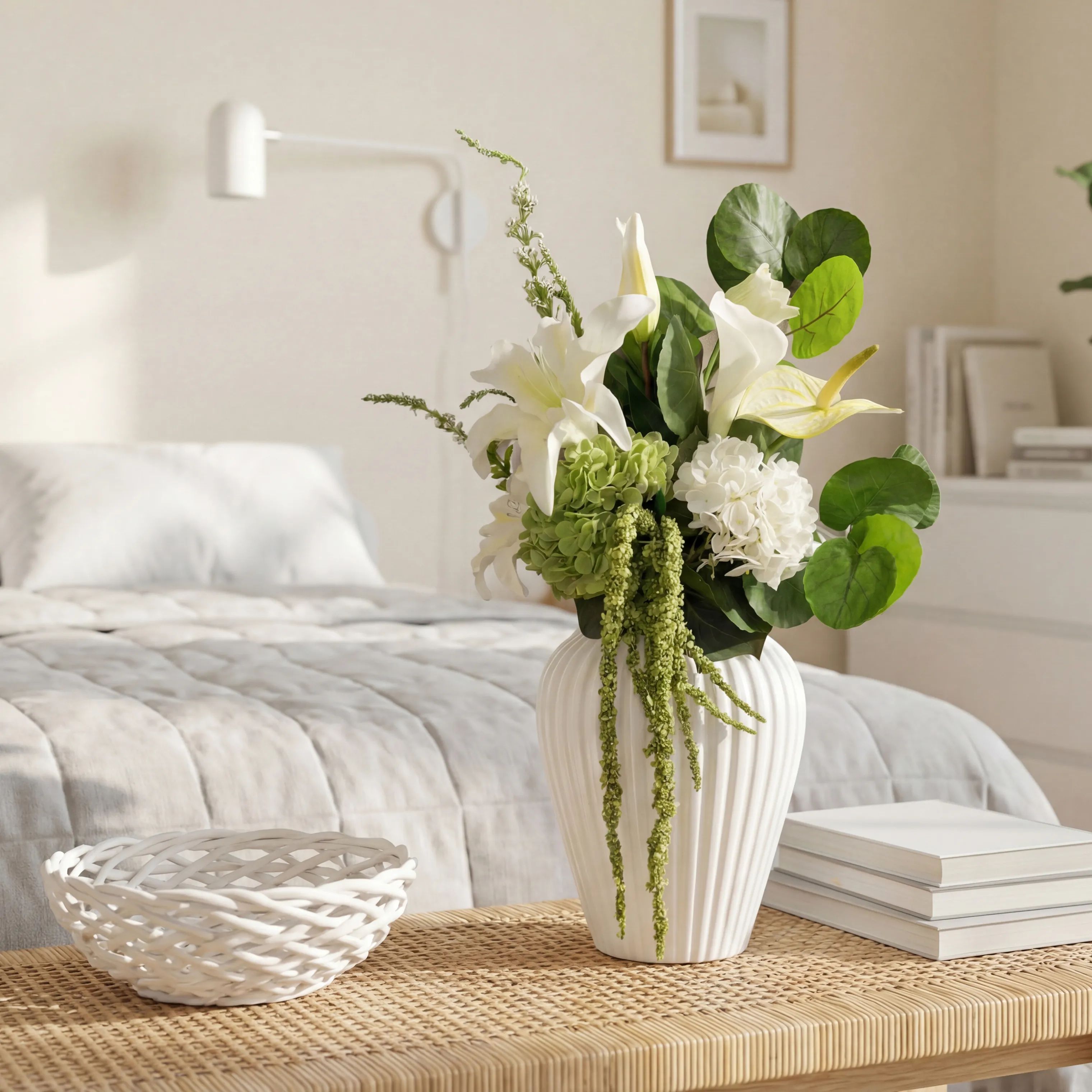 everbloom Kunstige blomster Kunstig Blomsterbuket i Lilly, 3