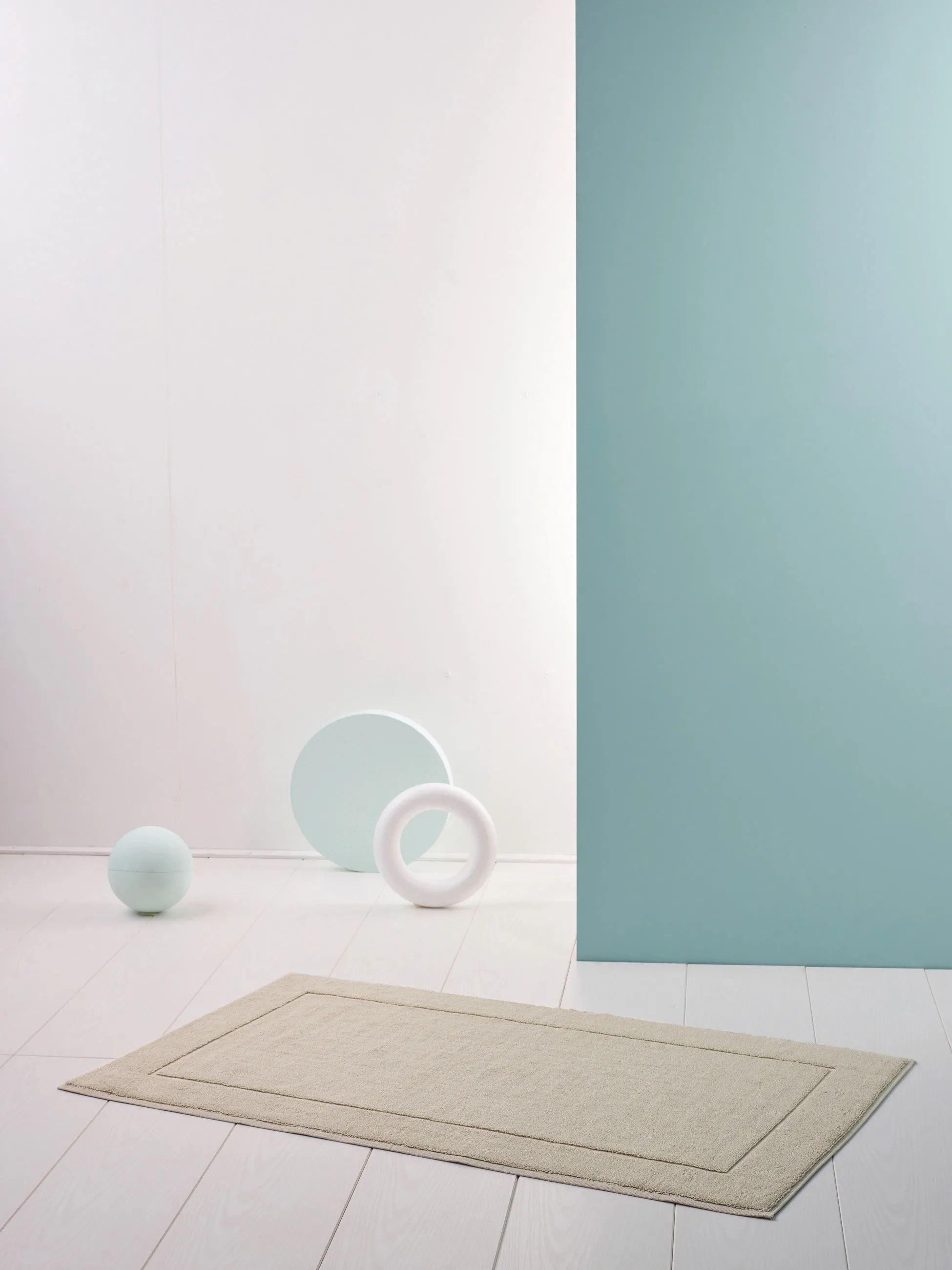 Aquanova Bademåtter London Bademåtte i Beige, B120 x L70 cm, 2