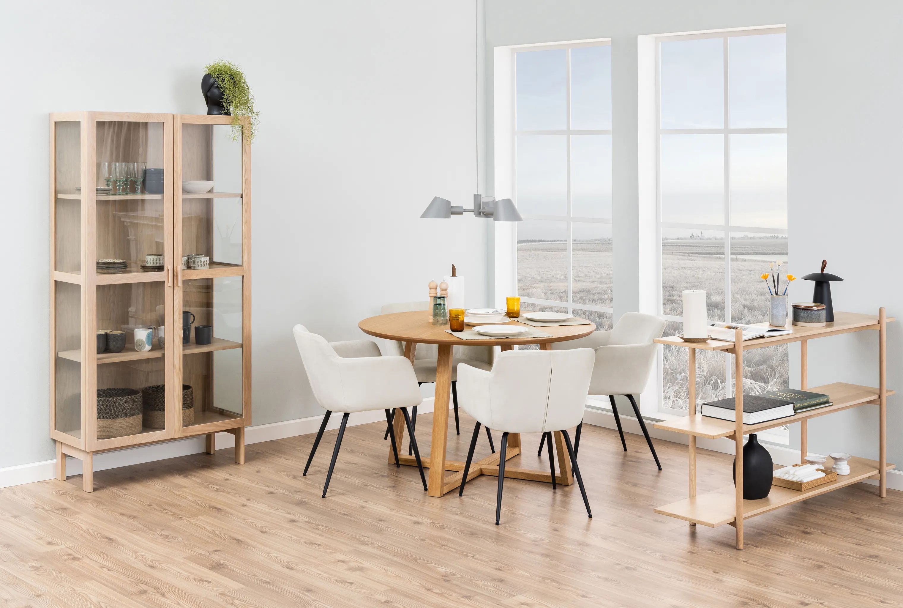 CASA Living Spiseborde Malika Spisebord i natur, 4