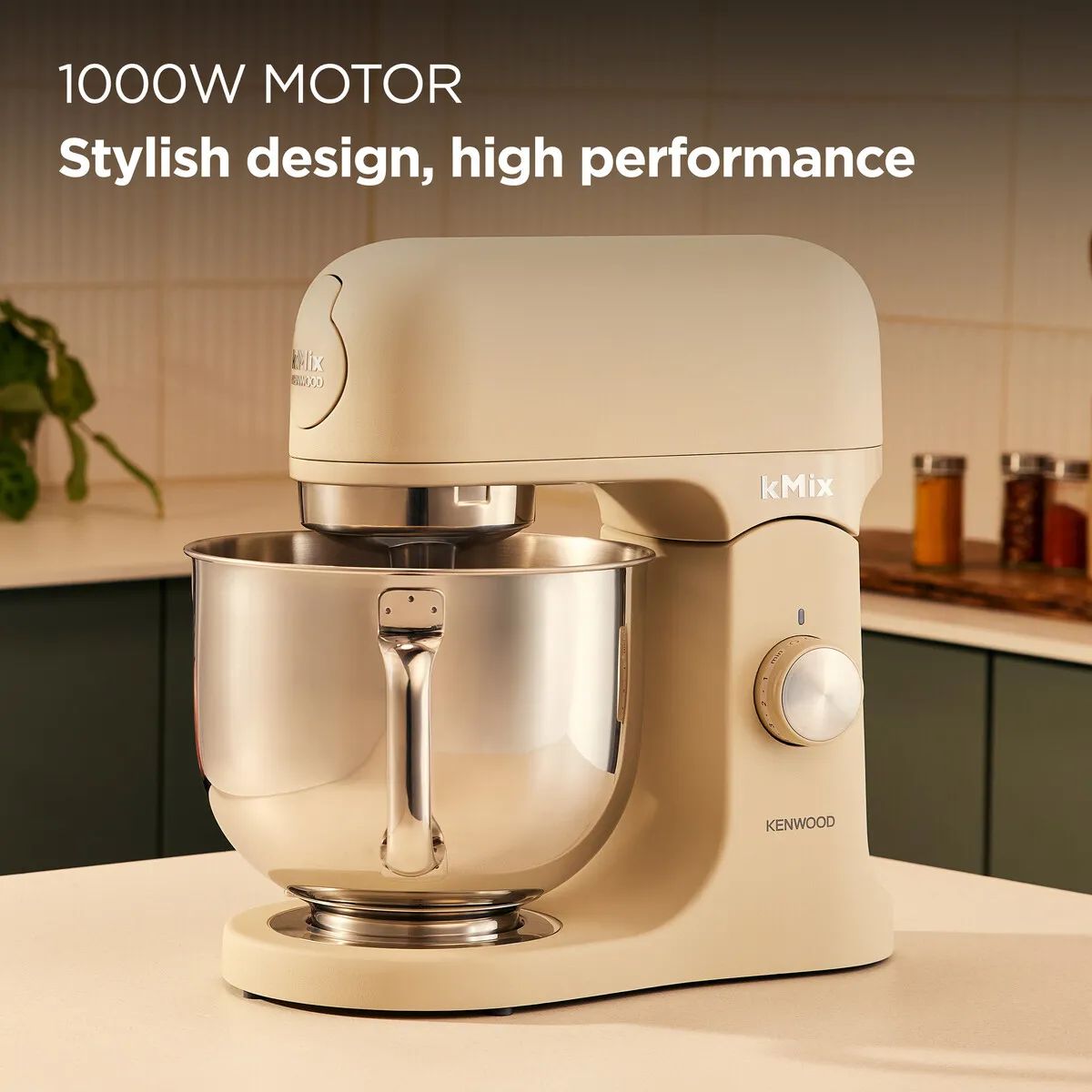 Kenwood Røremaskiner K-Mix Røremaskine i Beige, 2