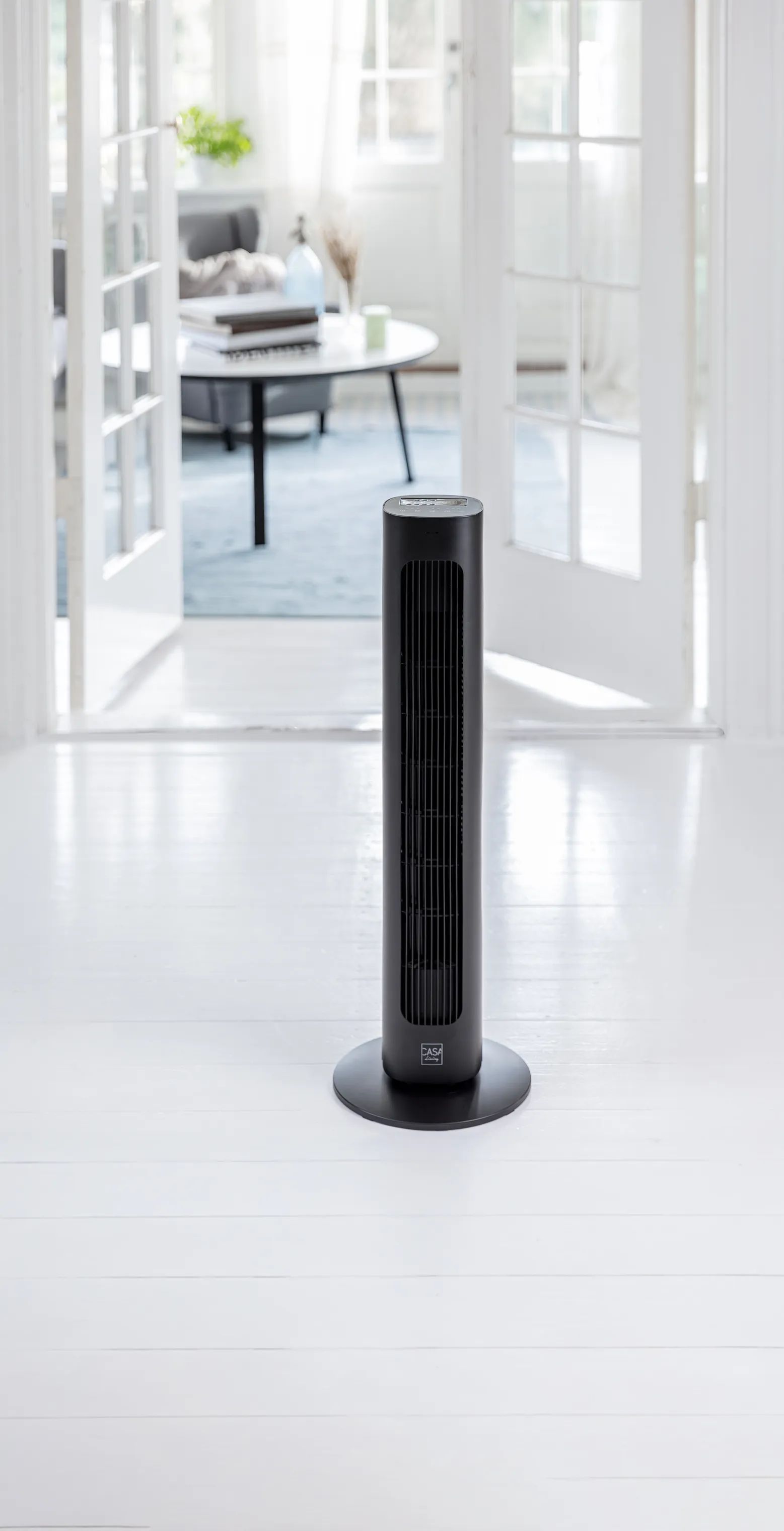 CASA Living Ventilatorer Søjleventilator i sort, 2