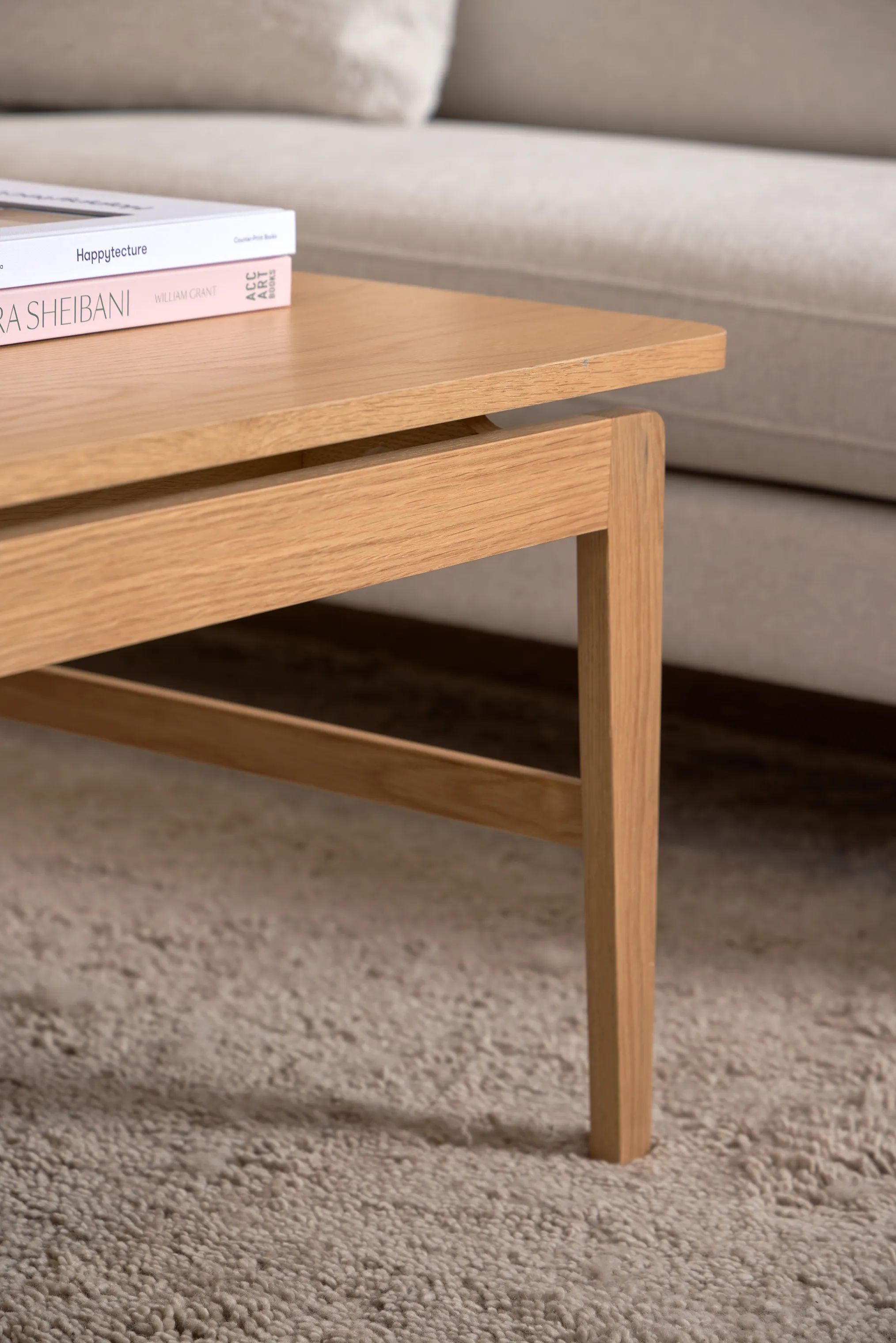 CASA Living Sofaborde Essex Sofabord i 120 cm, 2