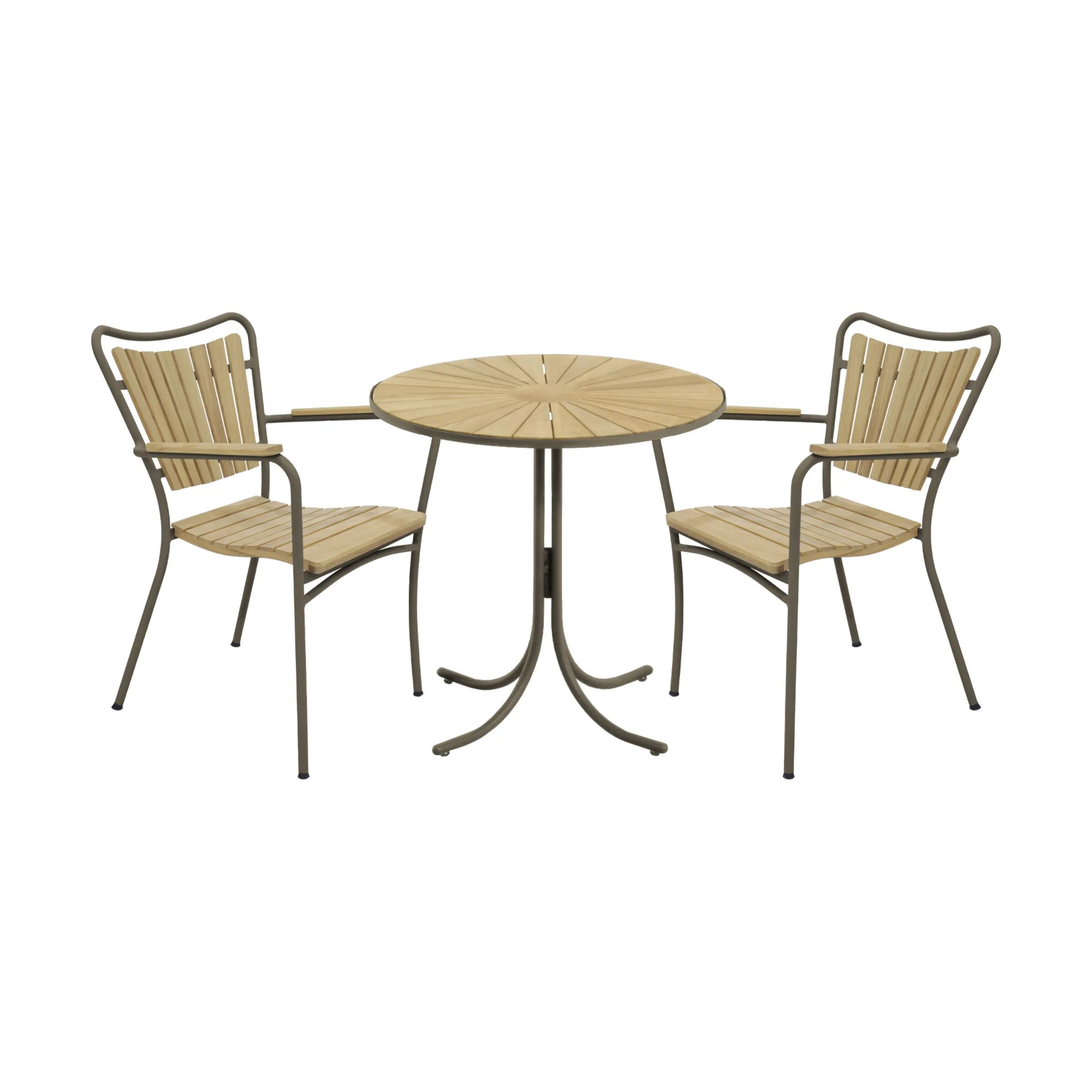 Mandalay Cafésæt Marguerit Cafésæt - 3 dele i mocca, 70 cm, 1