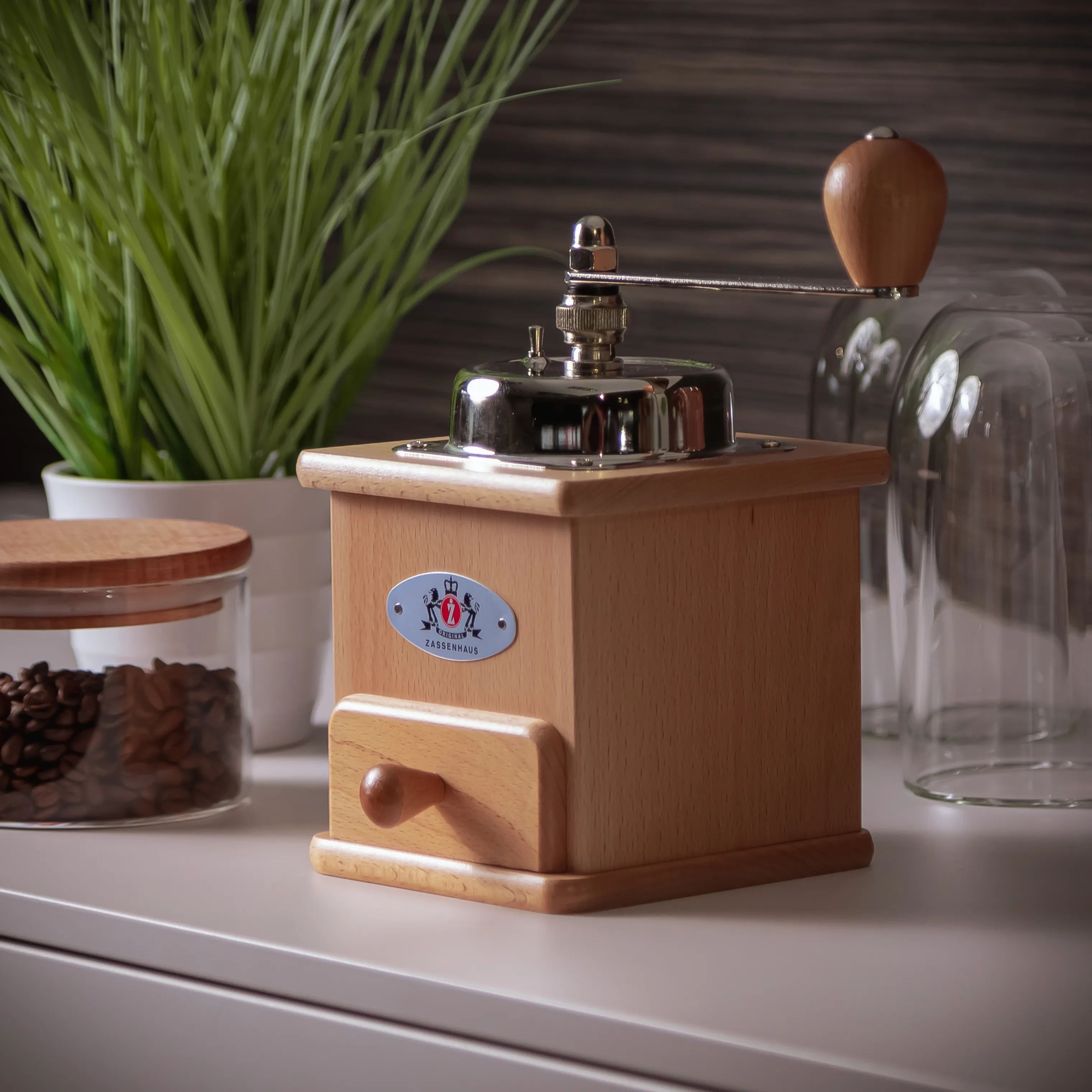 Zassenhaus Kaffekværne Brasilia Kaffekværn i Brun, 2
