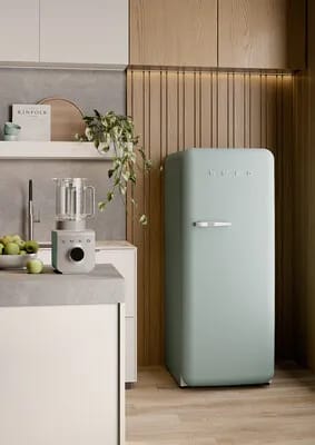Smeg Køleskabe 50's Style Kølefryseskab i Salt green, 2