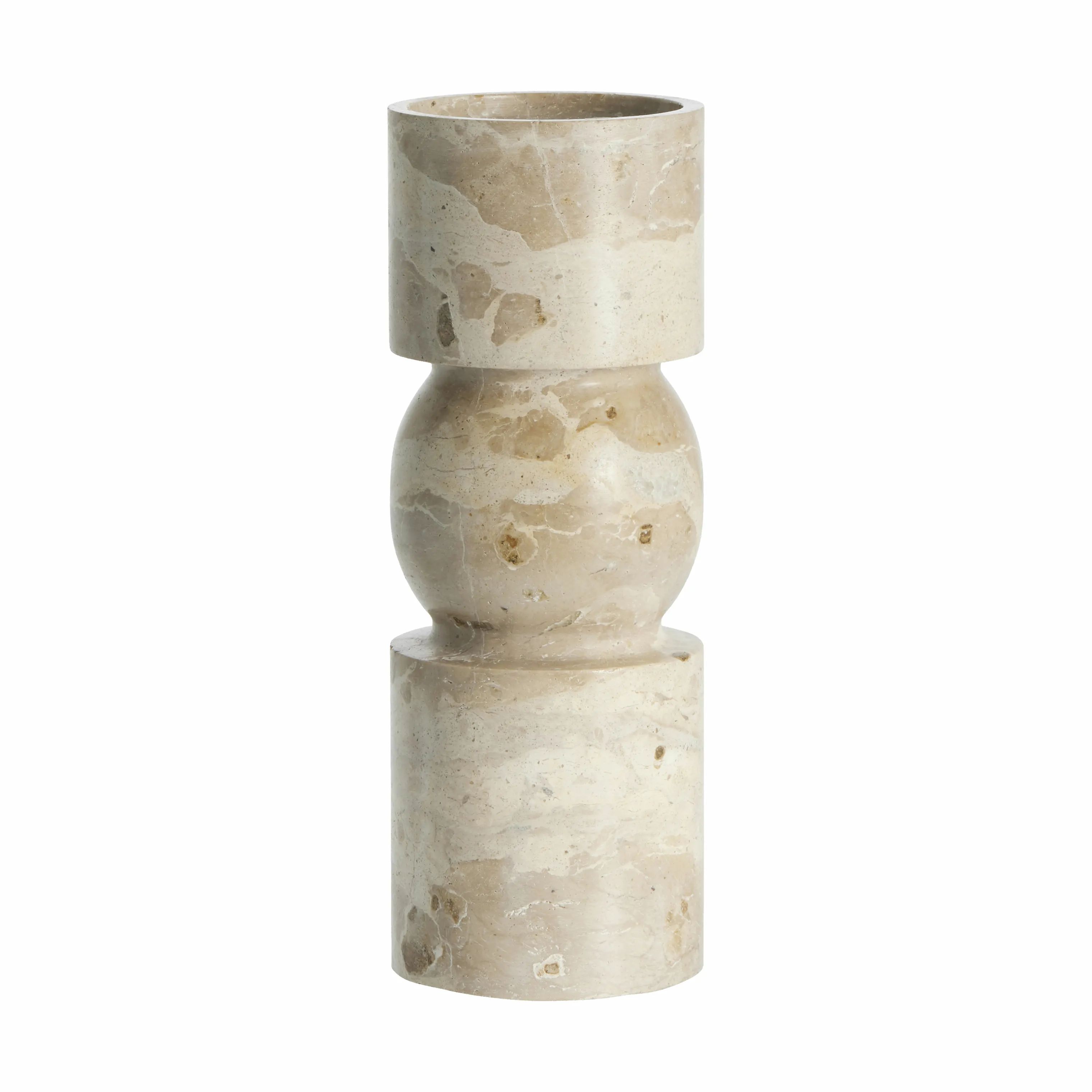 Lene Bjerre Bloklysestage Ellia Stage i Linen, 23 cm, 1