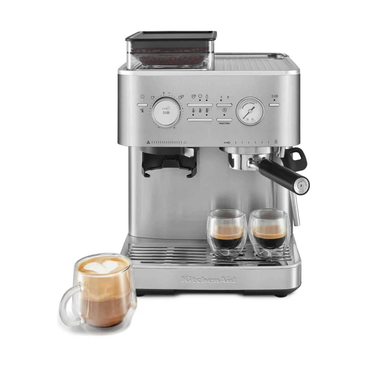 KitchenAid Espressomaskiner Espressomaskine i Stainless Steel, 5