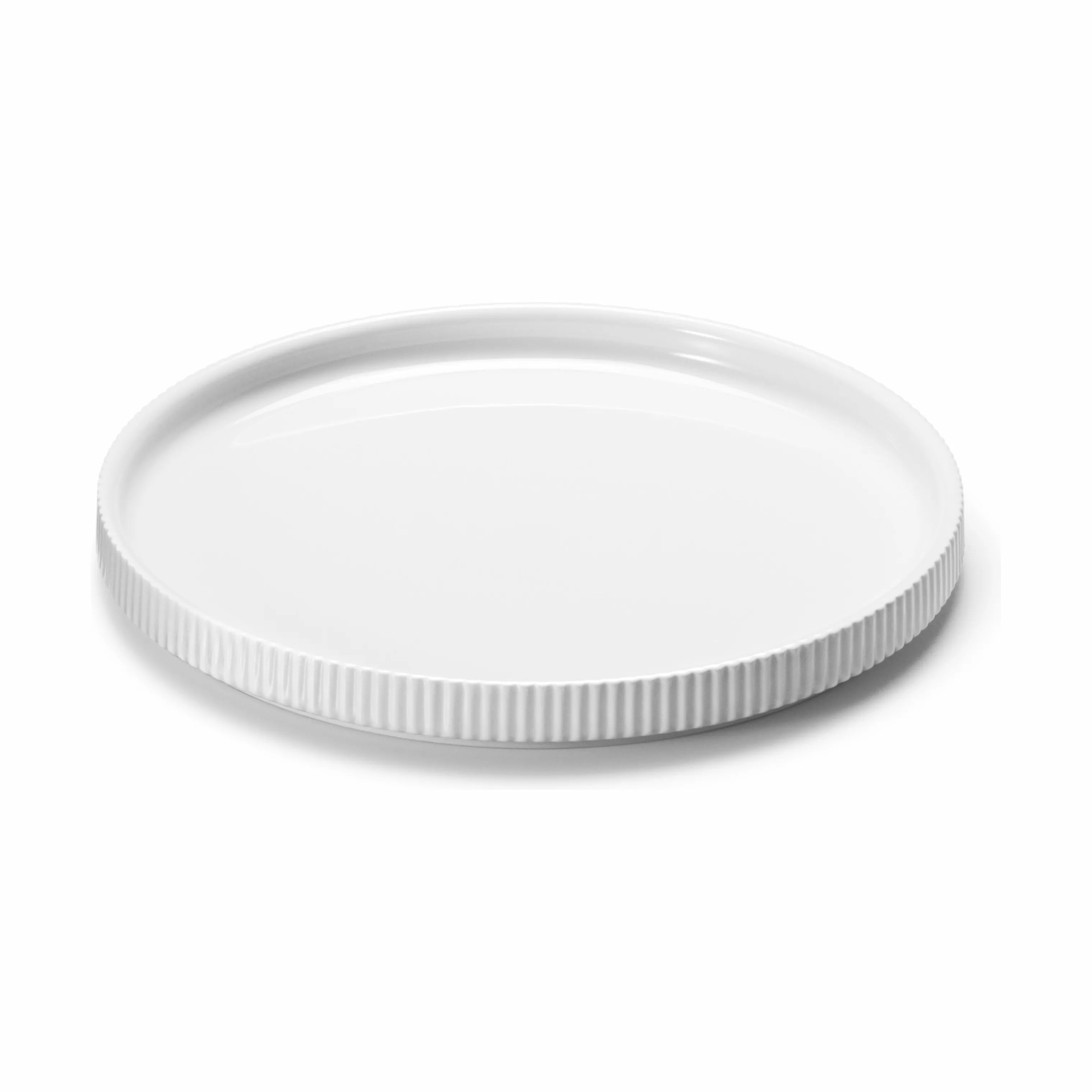Georg Jensen Frokosttallerkener Bernadotte Frokosttallerken i Hvid, 20 cm, 1