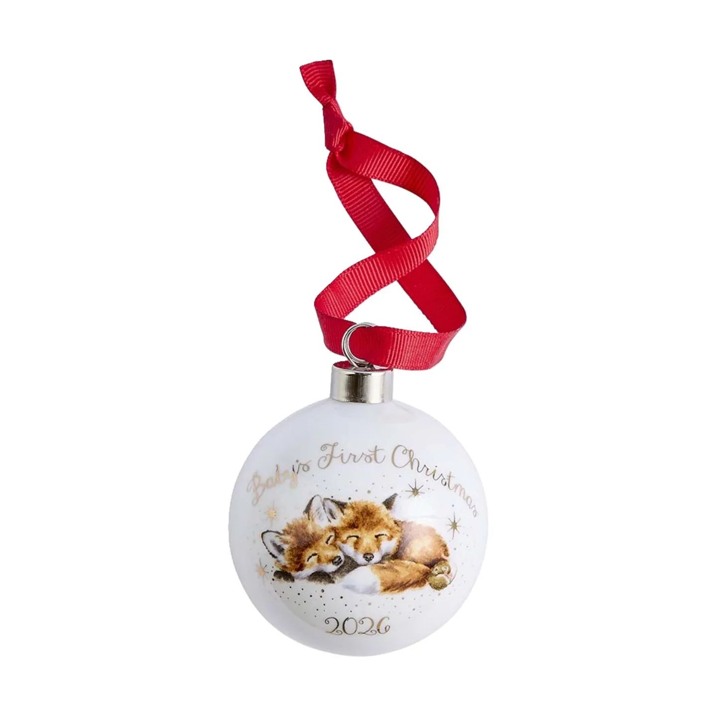 Royal Worcester Julekugler Wrendale Julekugle - Babys first christmas i Babys first christmas, 1