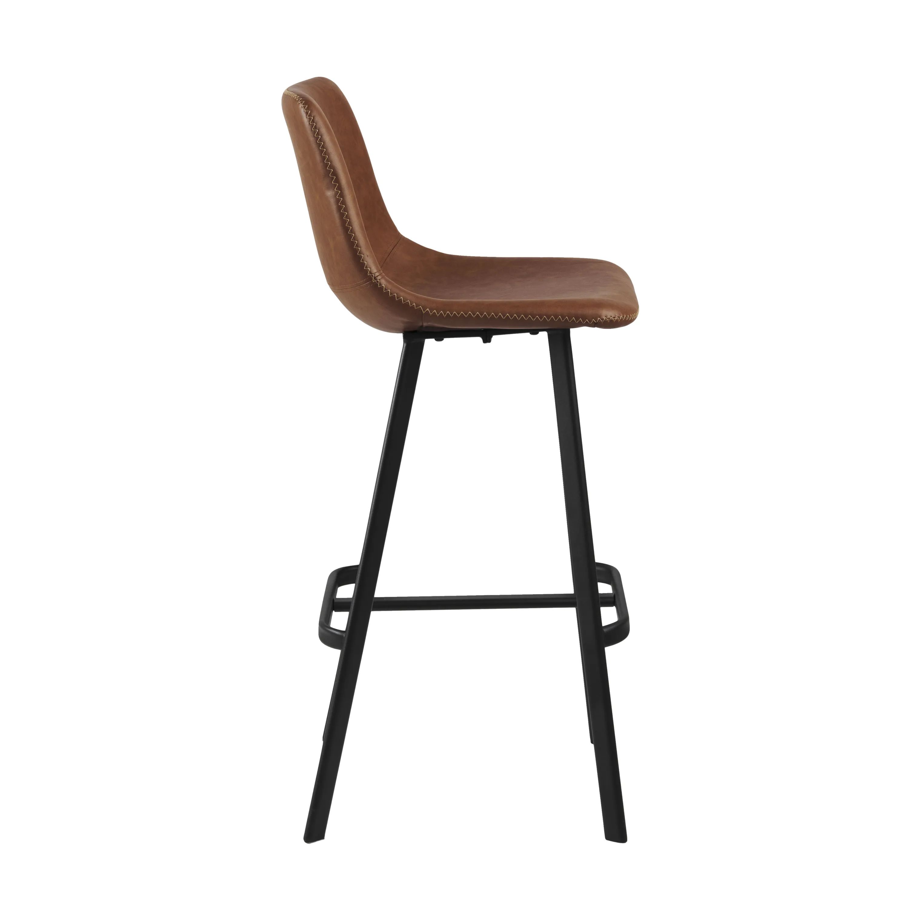 CASA Living Barstole I_Oregon Barstol - 2 stk i Cognac, 4
