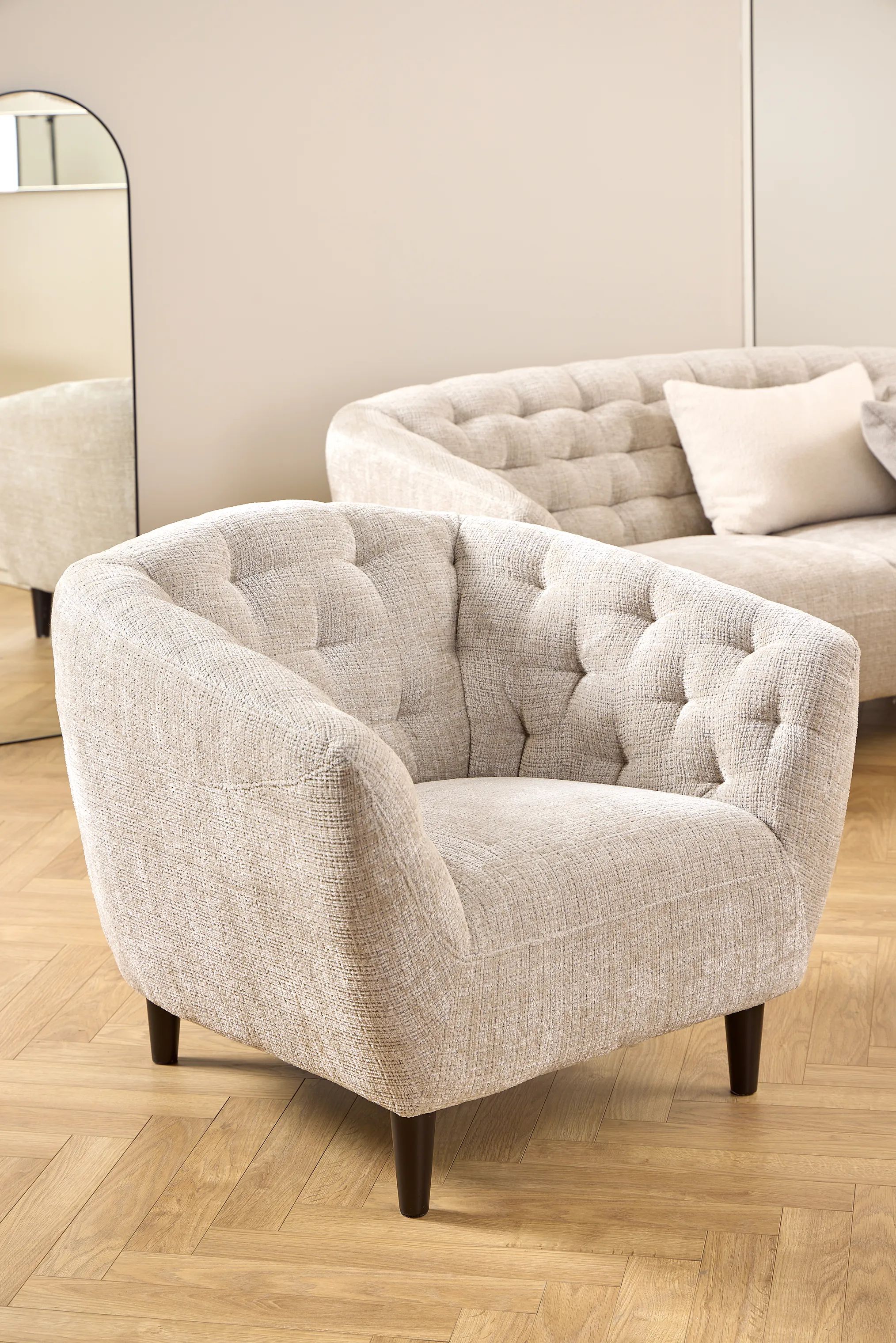 CASA Living Lænestole Ria Lænestol i Beige, 2