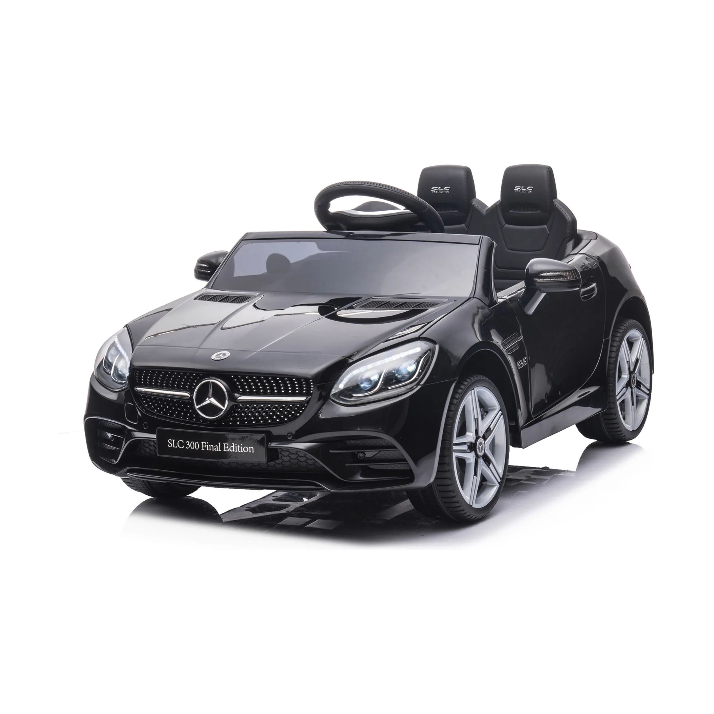 NORDIC PLAY Speed El-biler til børn Elektrisk Bil - Mercedes-Benz i Sort, 1