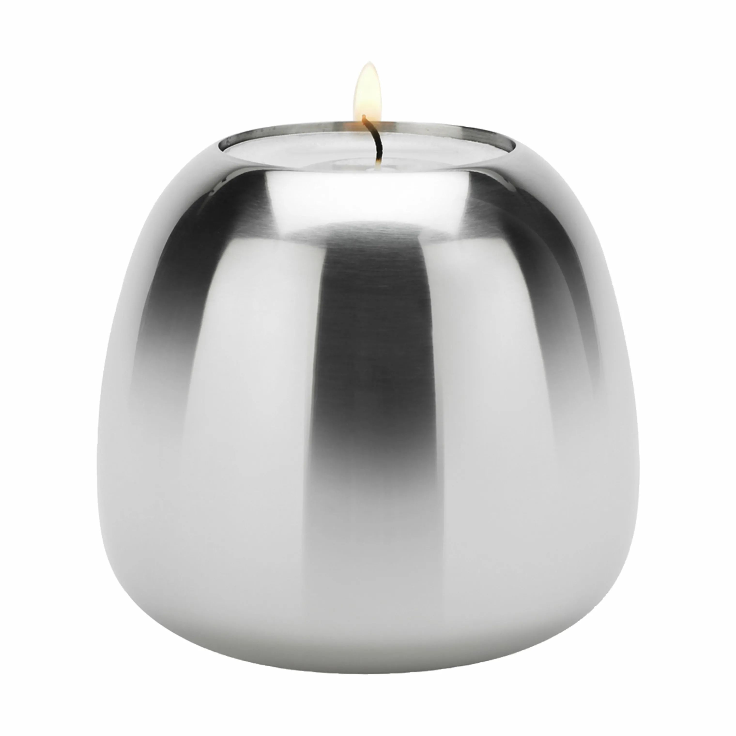 Stelton Kronelysestage Nordic Ora Lysestage i Stål, 7 cm, 4