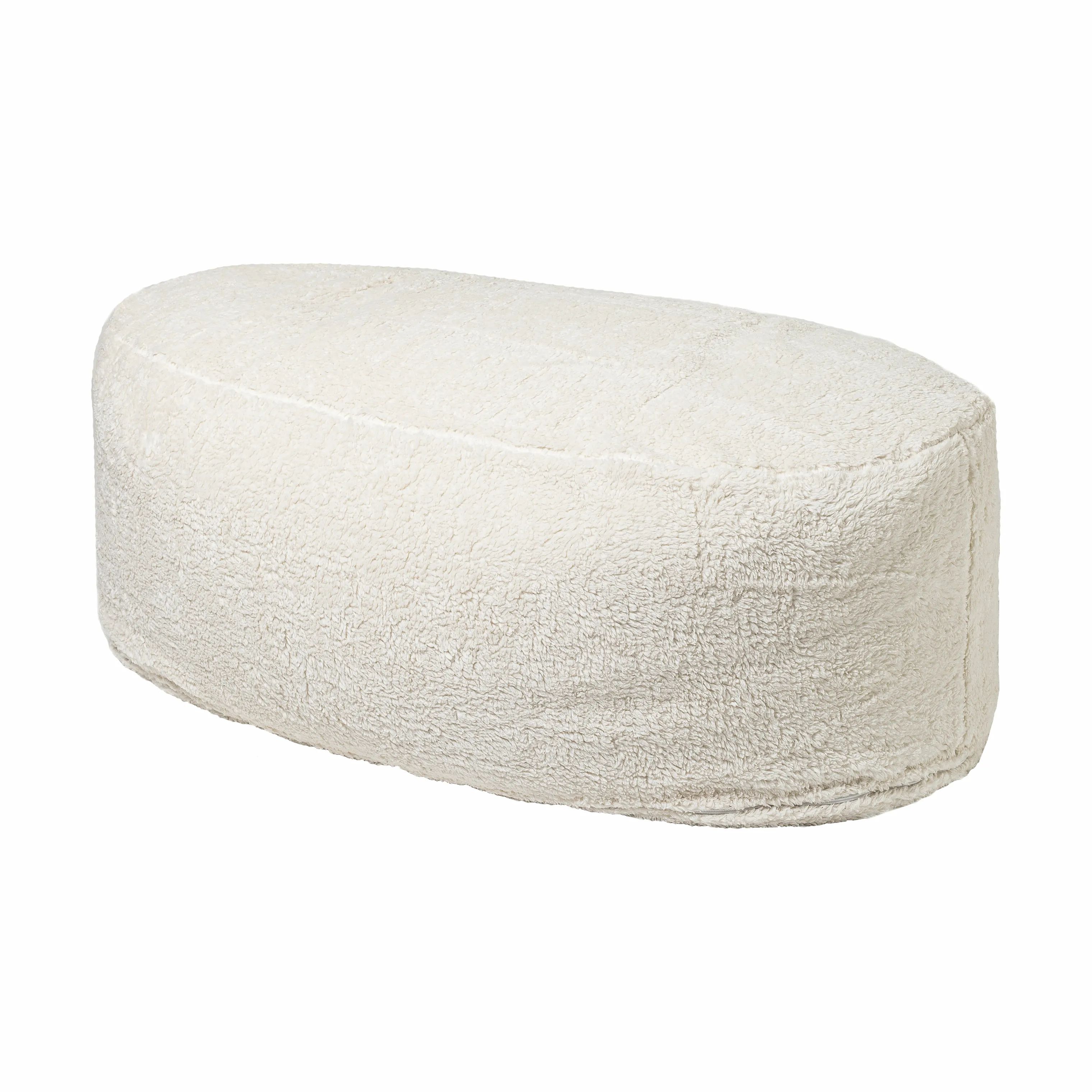 TRIMM Copenhagen Puffer Teddy Oblong Puf i Natur, 3