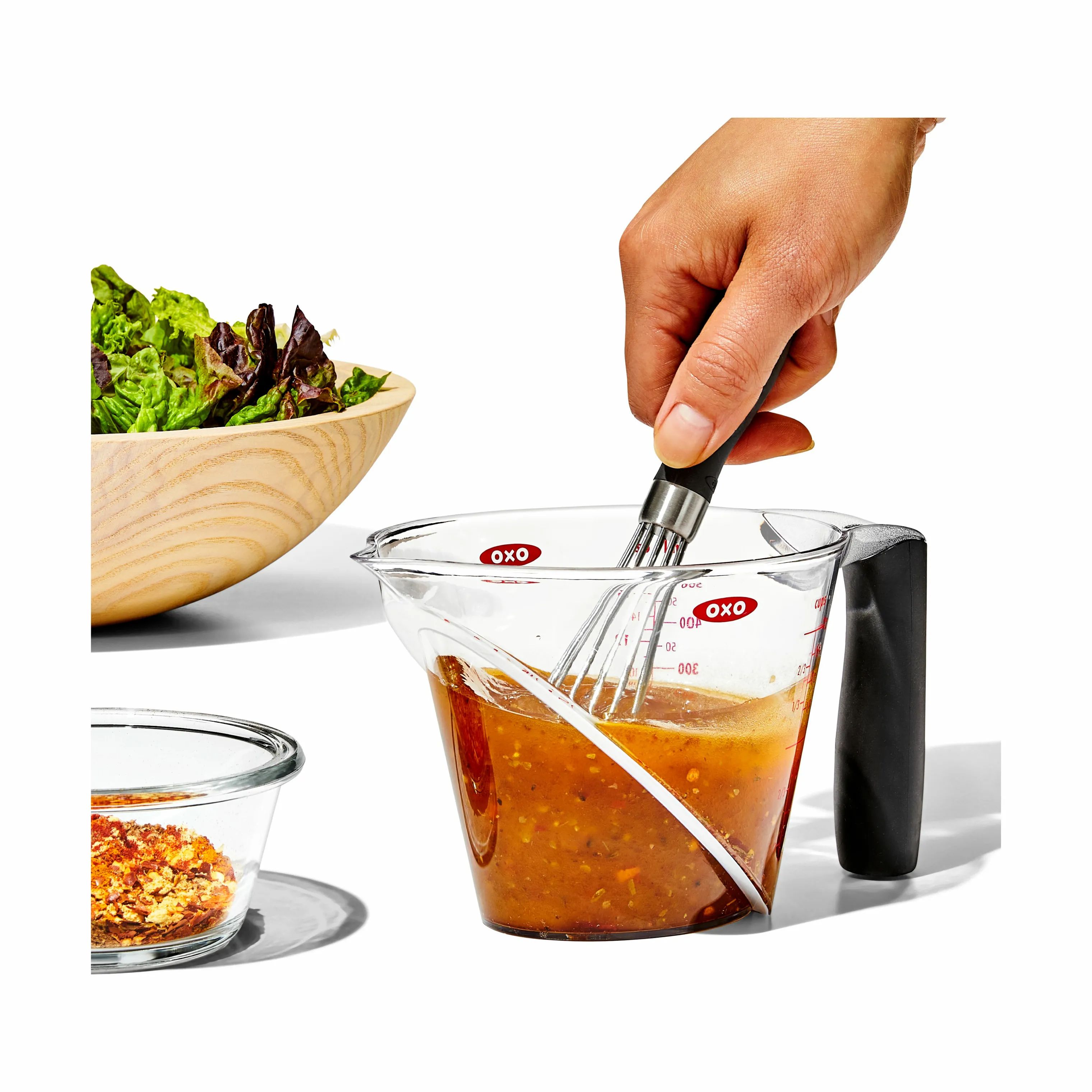OXO Piskeris Good Grips Mini-piskeris i Stål/sort, 6